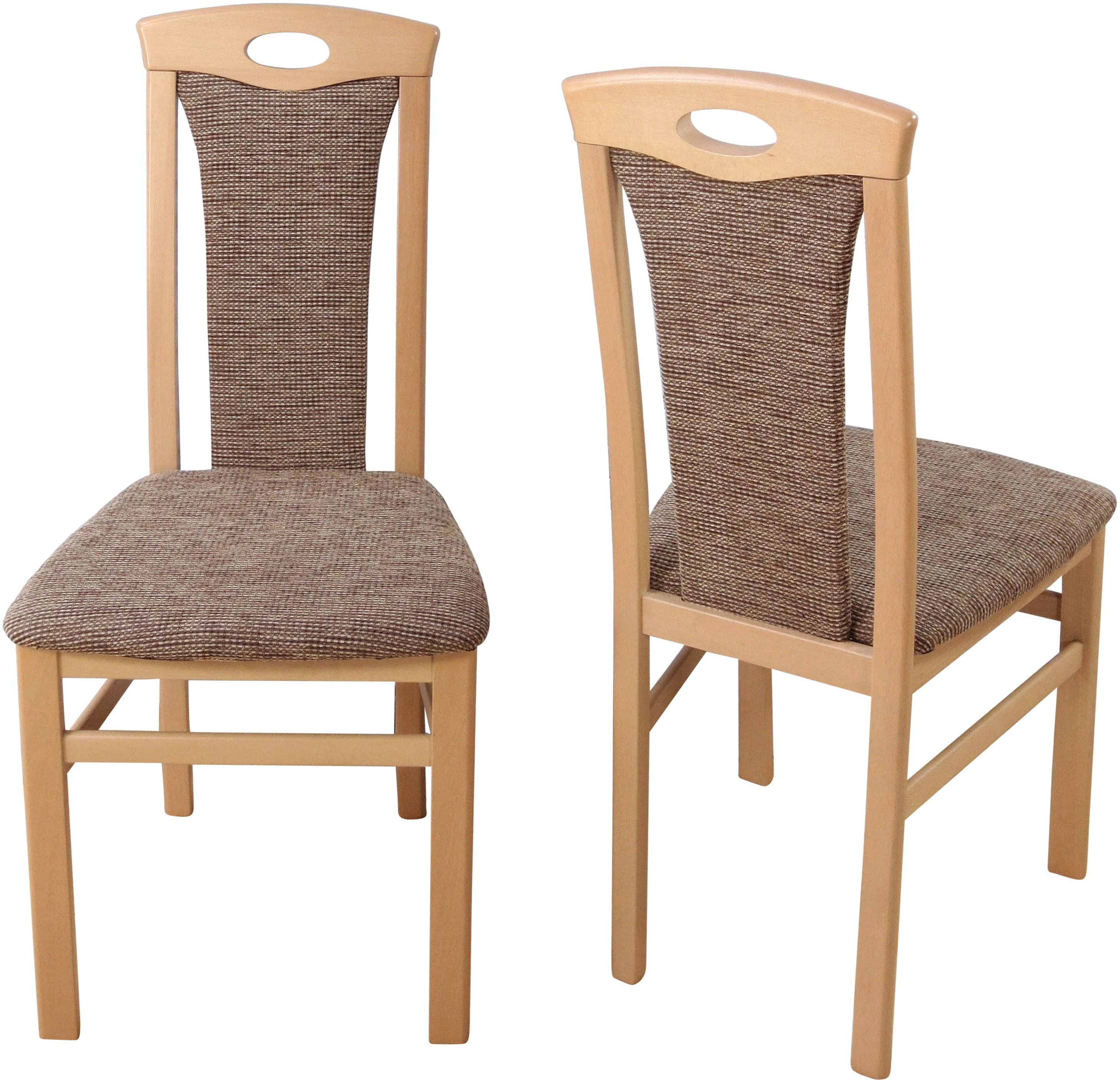 HOFMANN LIVING AND MORE Eethoek 6-delige eethoek Stoelen voorgemonteerd (voordeelset, 6-delig)