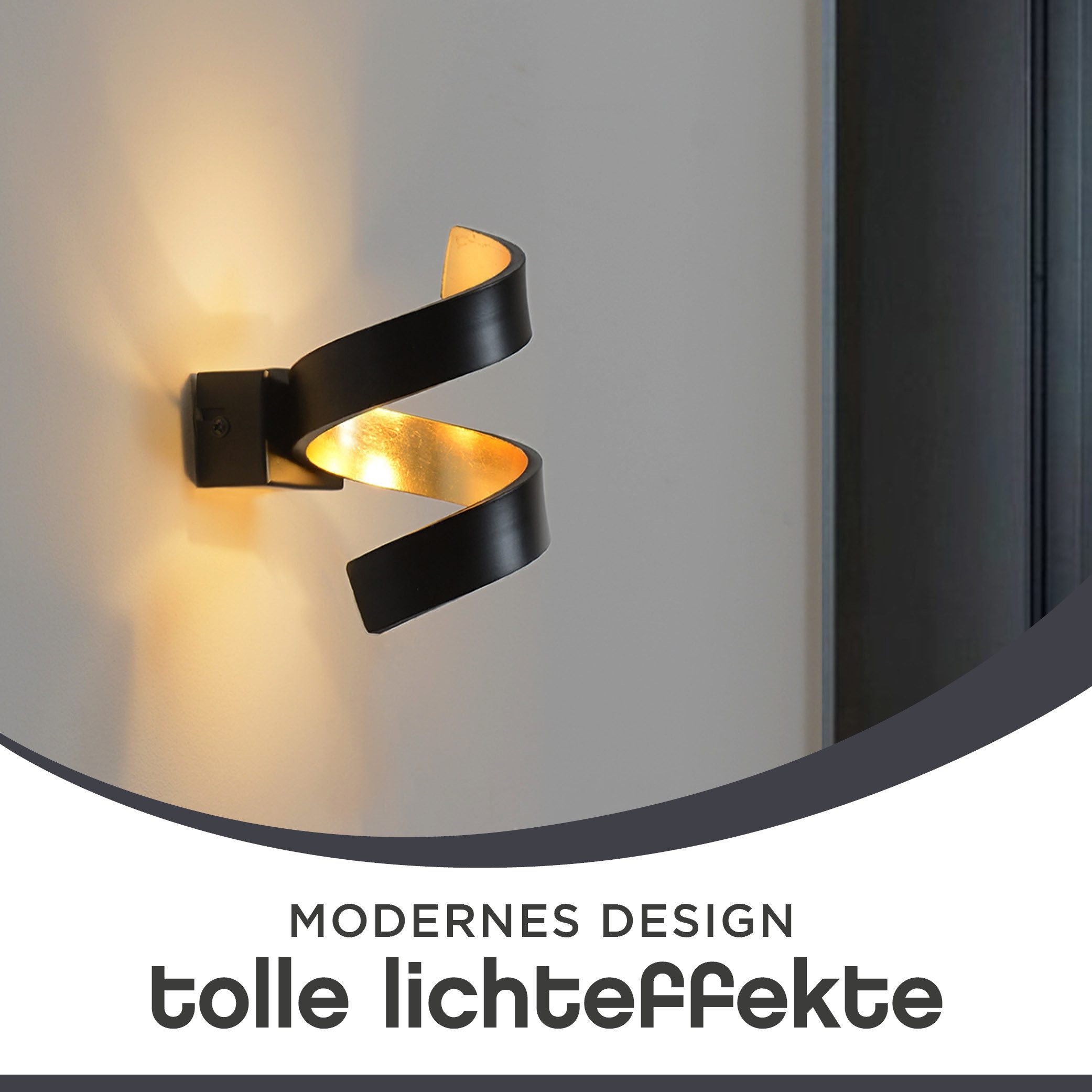 ECO-LIGHT Led-wandlamp Helix (1 stuk)