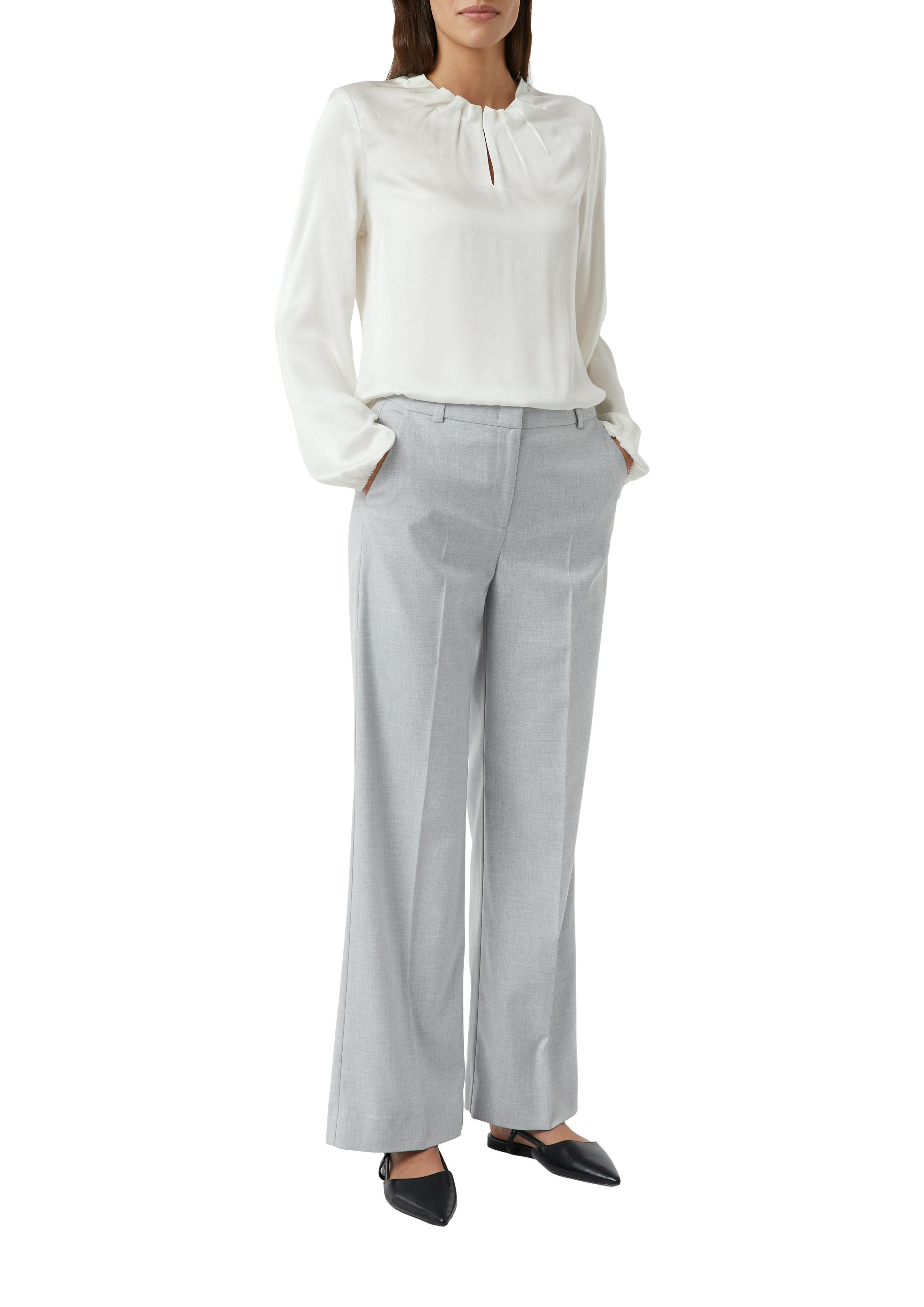 Comma Blouse met lange mouwen