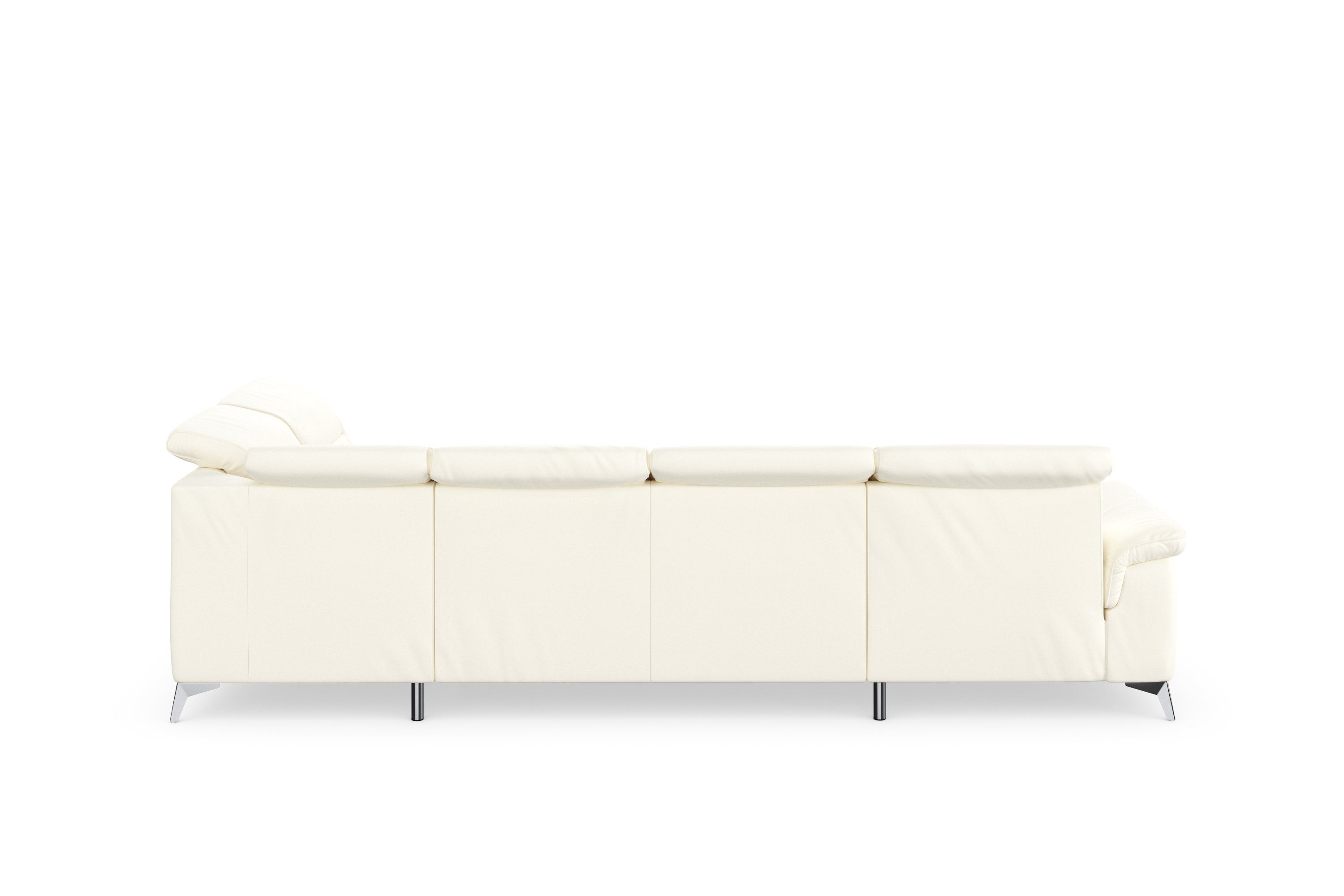 sit&more Zithoek Sinatra U-vorm optioneel met verstelbare hoofdsteun en armleuning etc.