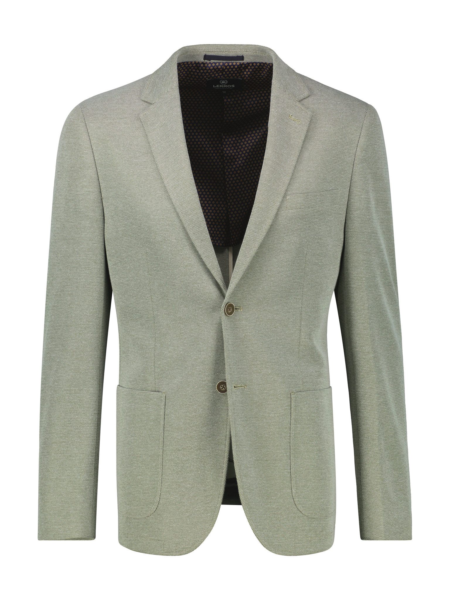 Lerros Colbert bij een pak met zakken heren colberts & blazers maat 60 groen
