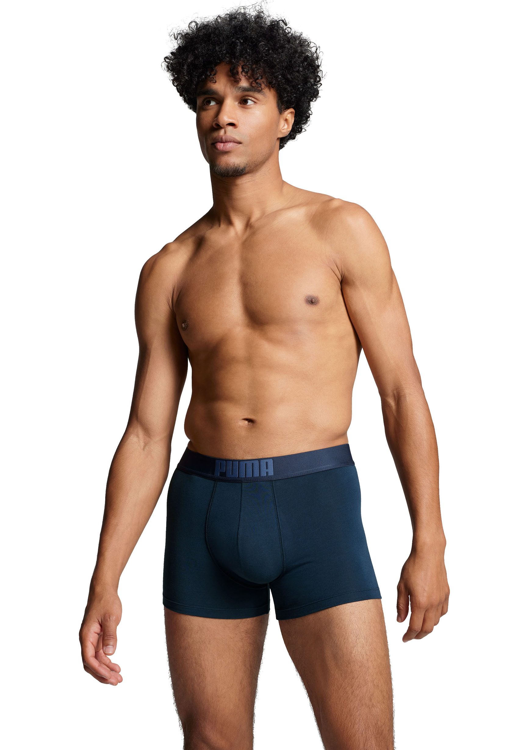 PUMA Boxershort met logoband (2 stuks, Set van 2)