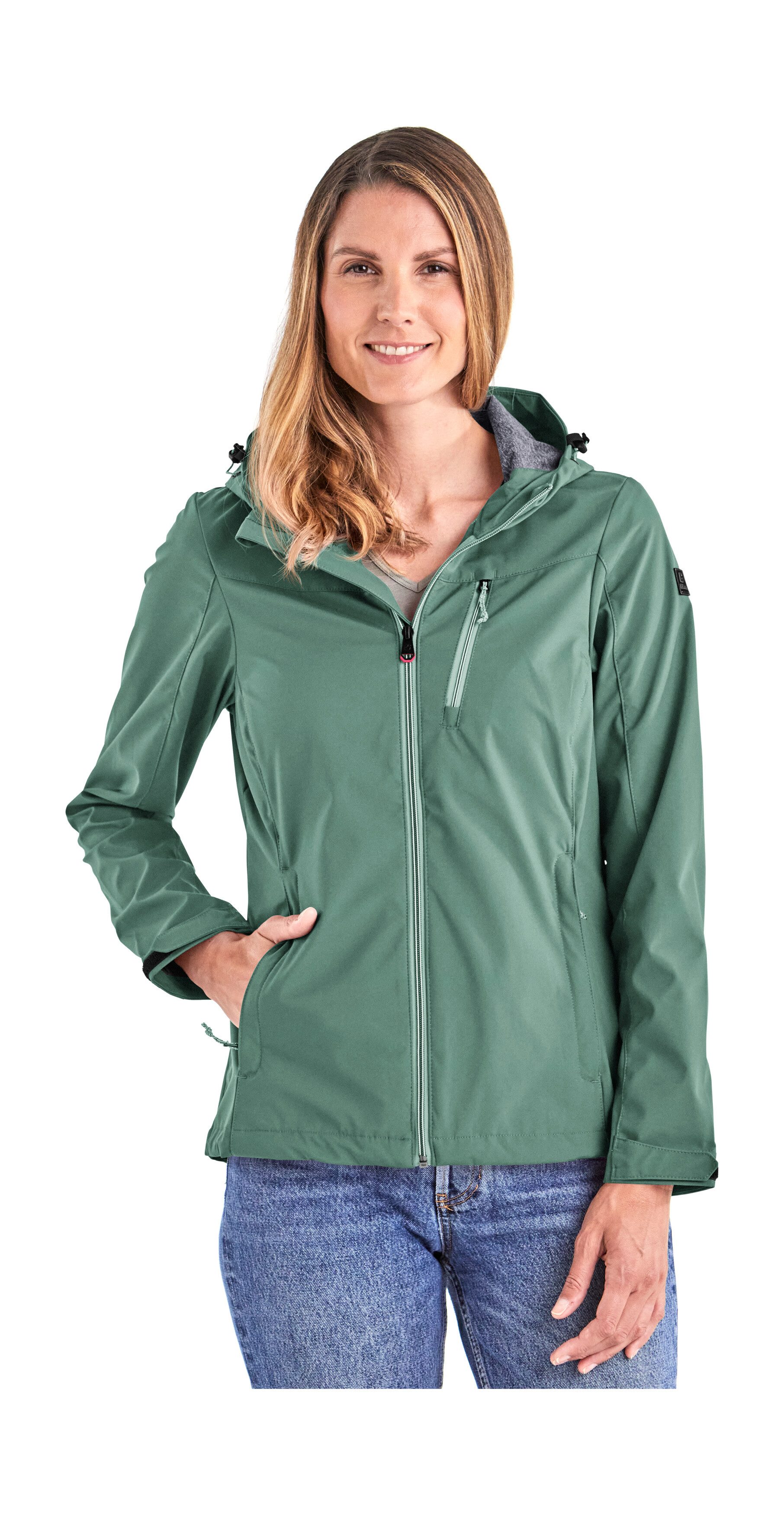 Killtec Softshell-jack KOS 89 WMN SFTSHLL JCKT Dames softshelljack: wind- en waterdicht, ademend