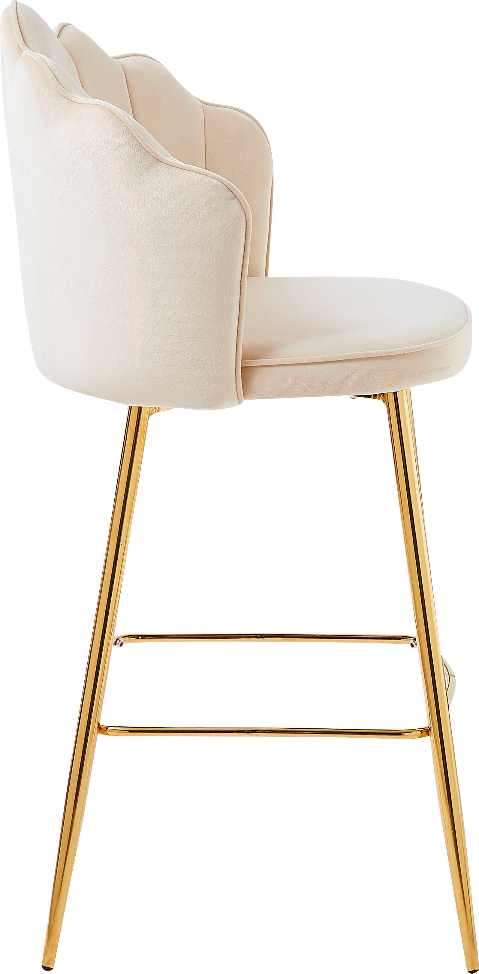 SalesFever Barkruk Clam opvallend schelpdesign