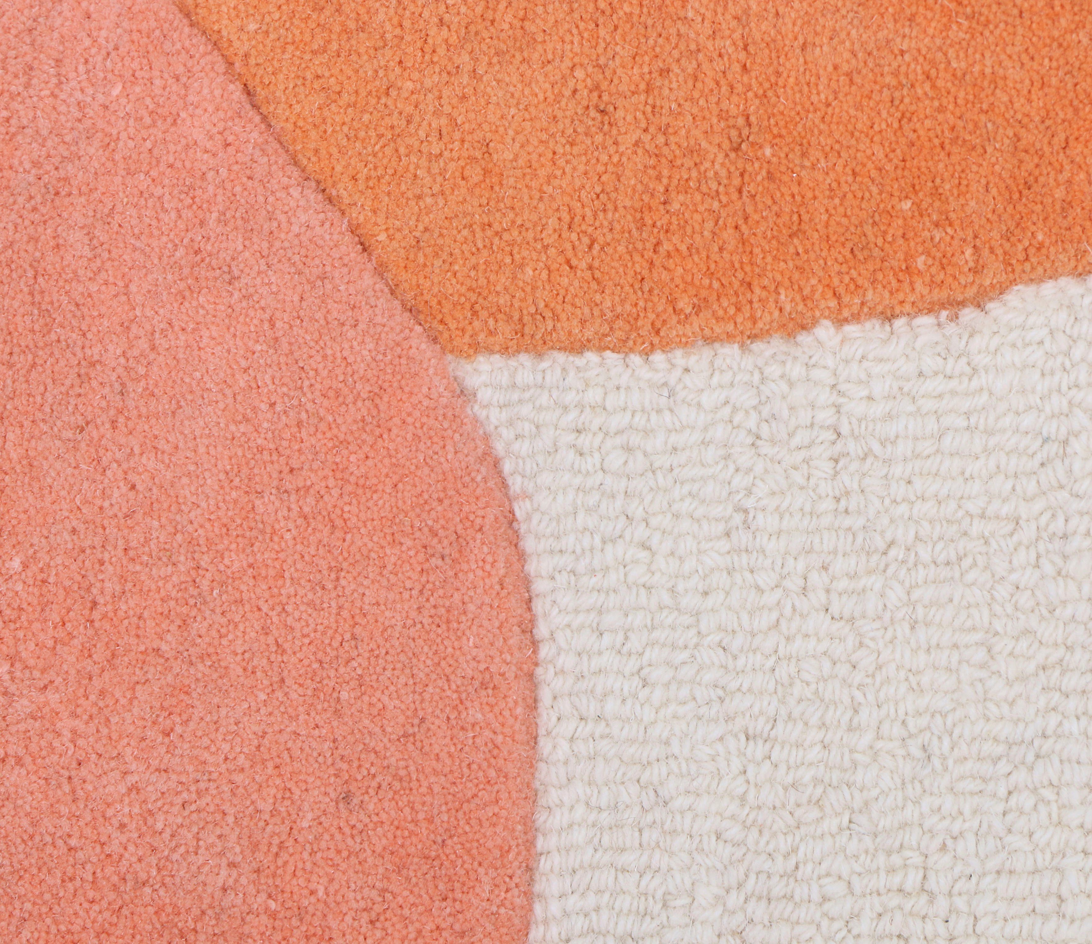 TOM TAILOR HOME Design-vloerkleed Bings Colorful Poppy Kortpolig, 100% wol, modern design, abstracte bloemen