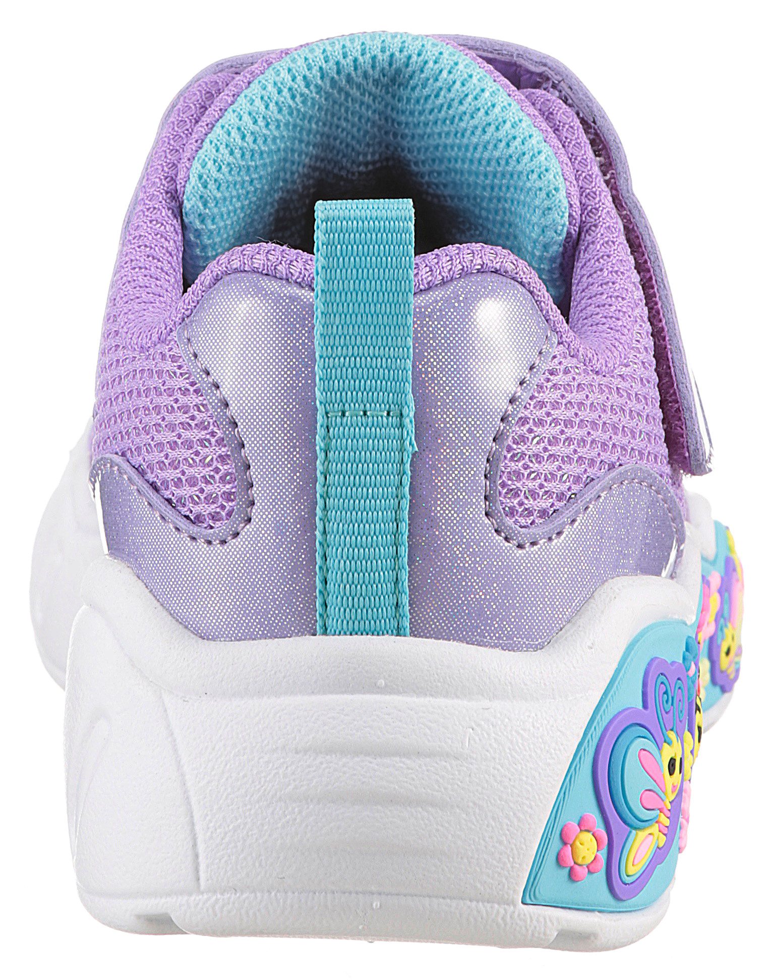 Skechers Babyschoentjes PLAY SCENE-FUN SQUAD , sneaker versierd met kleurrijke motieven, maat sjabloon te downloaden