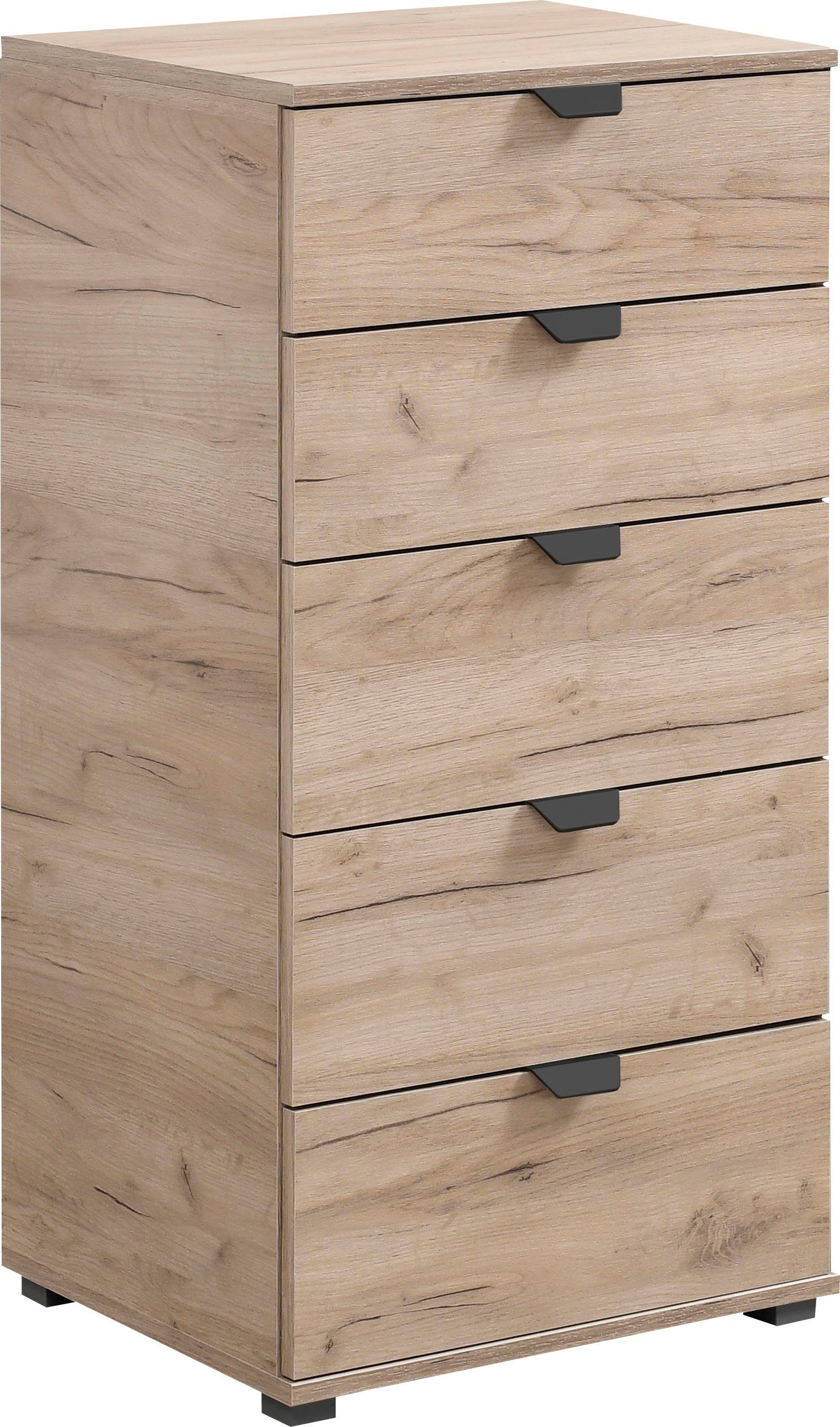 INOSIGN Kast Duero ladekast met 5 laden, breedte ca. 45 cm