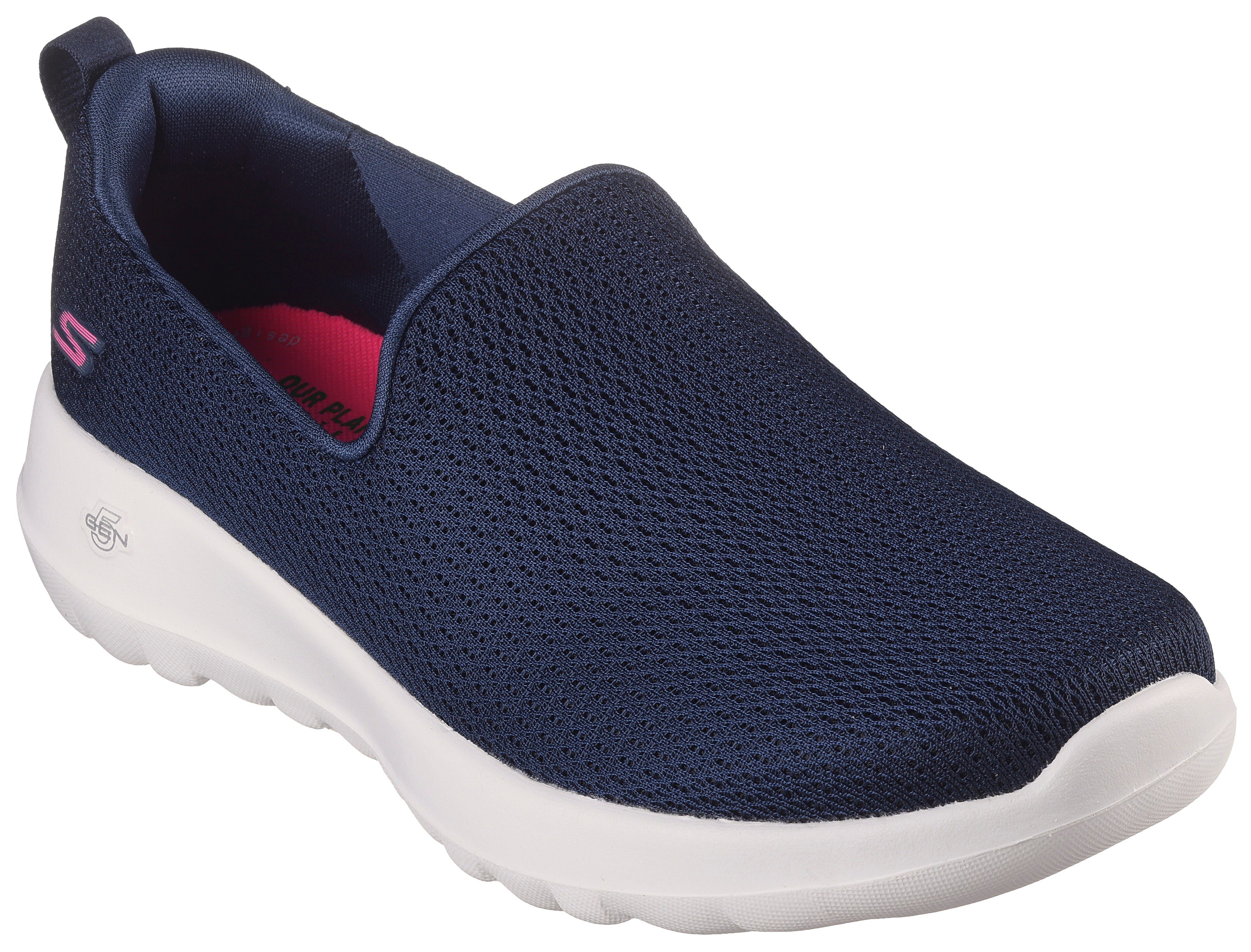 Skechers Slip-on sneakers GO WALK JOY-AURORA veganistische verwerking