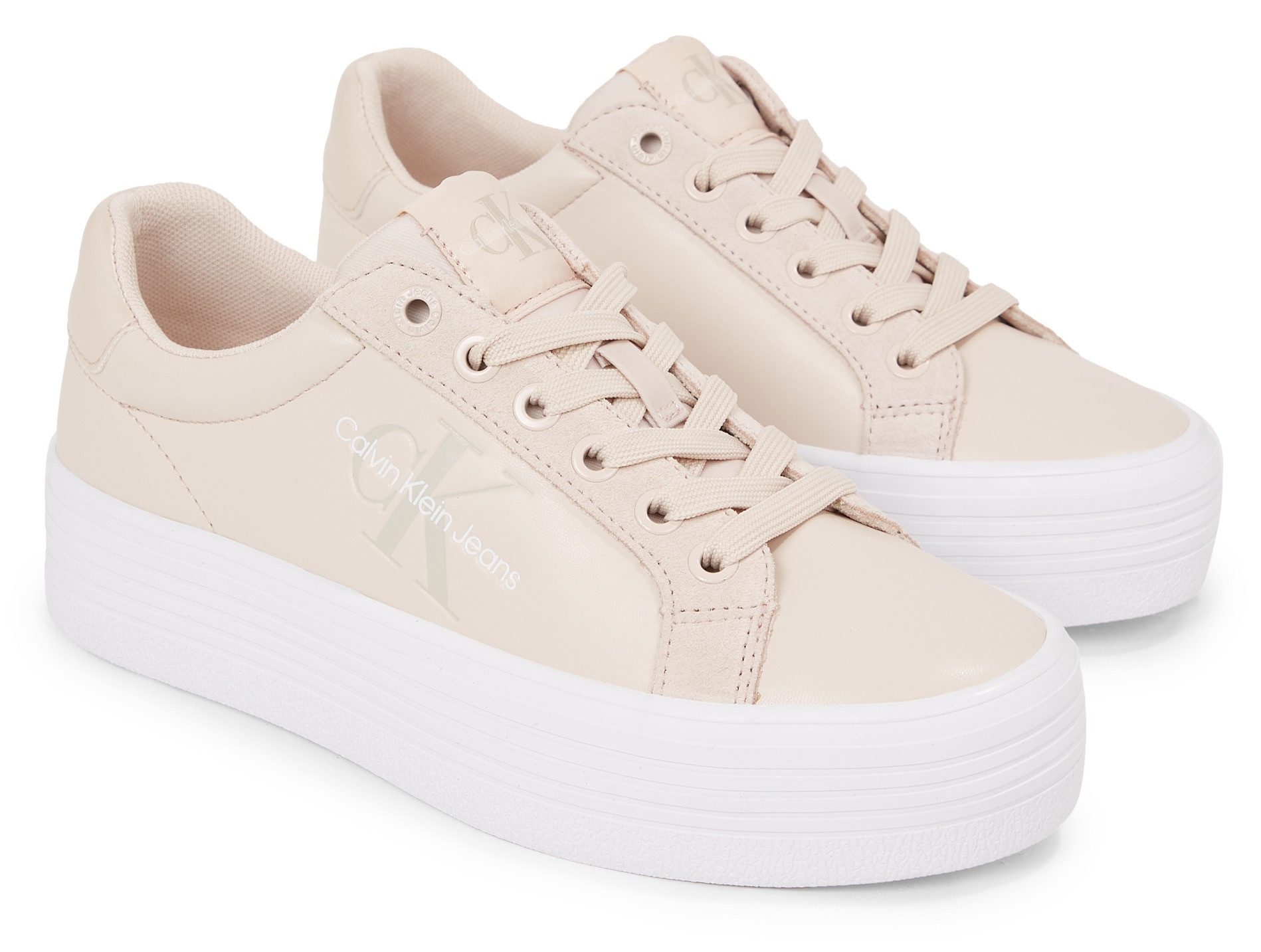 Calvin Klein Plateausneakers BOLD VULC FLATF LOW MIX ML MTR