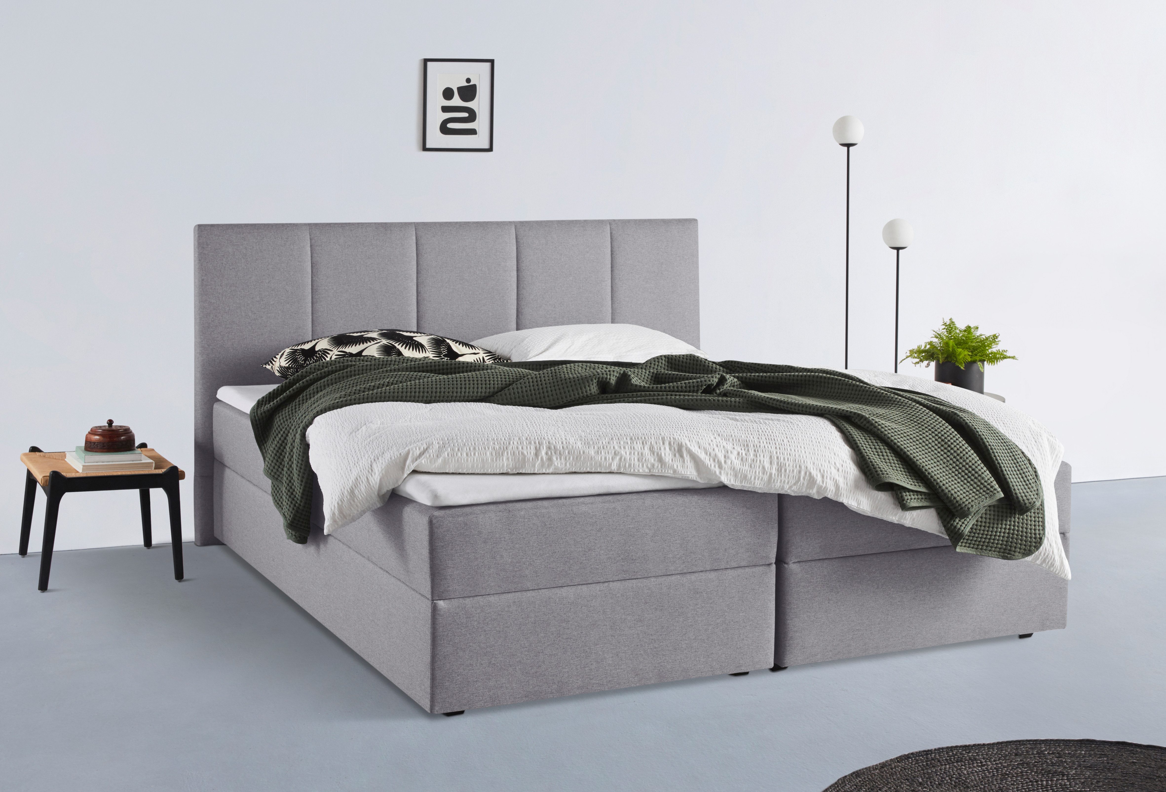 INOSIGN Boxspring Fidan optioneel met bedbox, verkrijgbaar in h2, h3 & h4