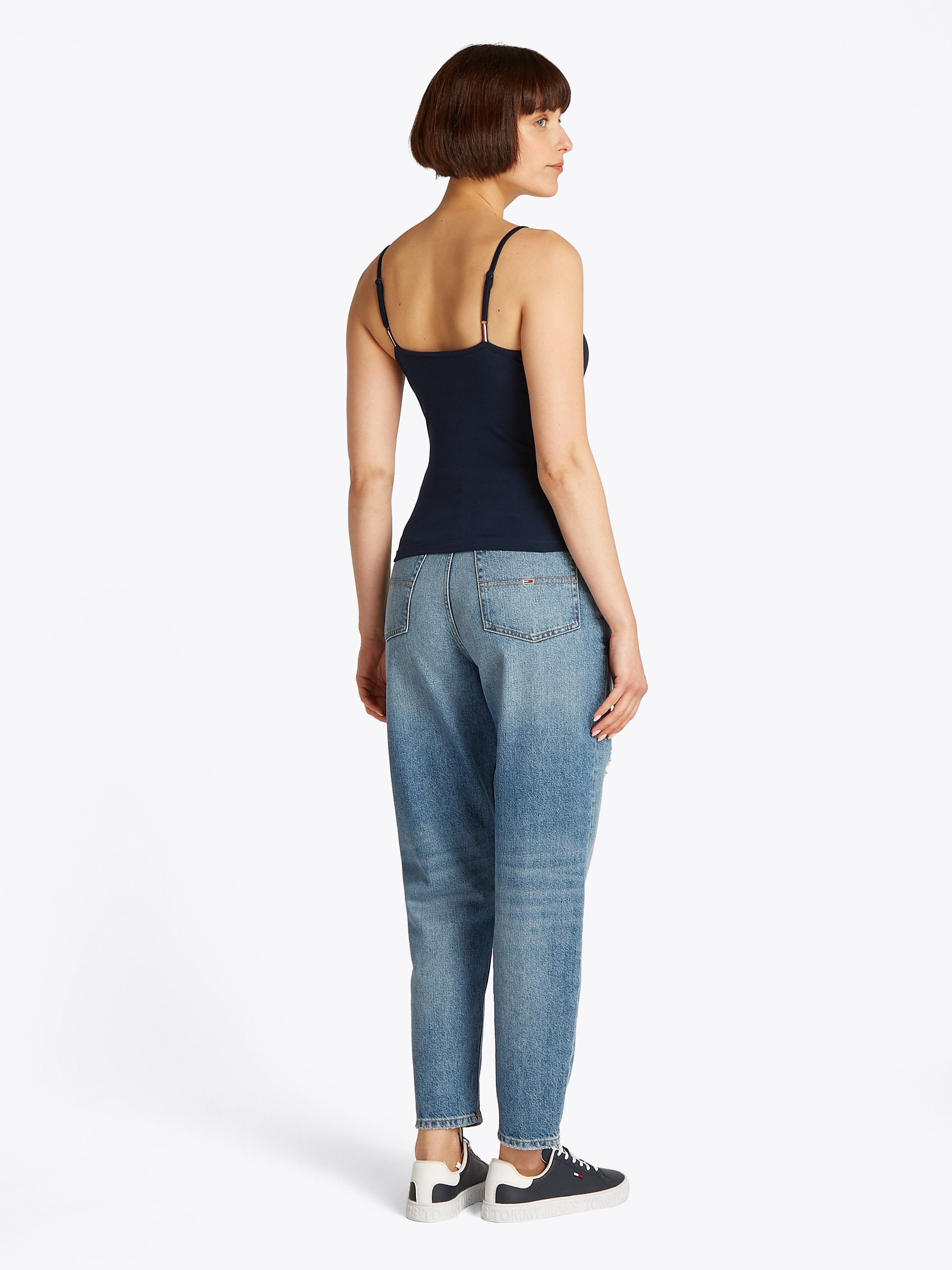 TOMMY JEANS Top met spaghettibandjes TJW ESSENTIAL STRAP TOP EXT