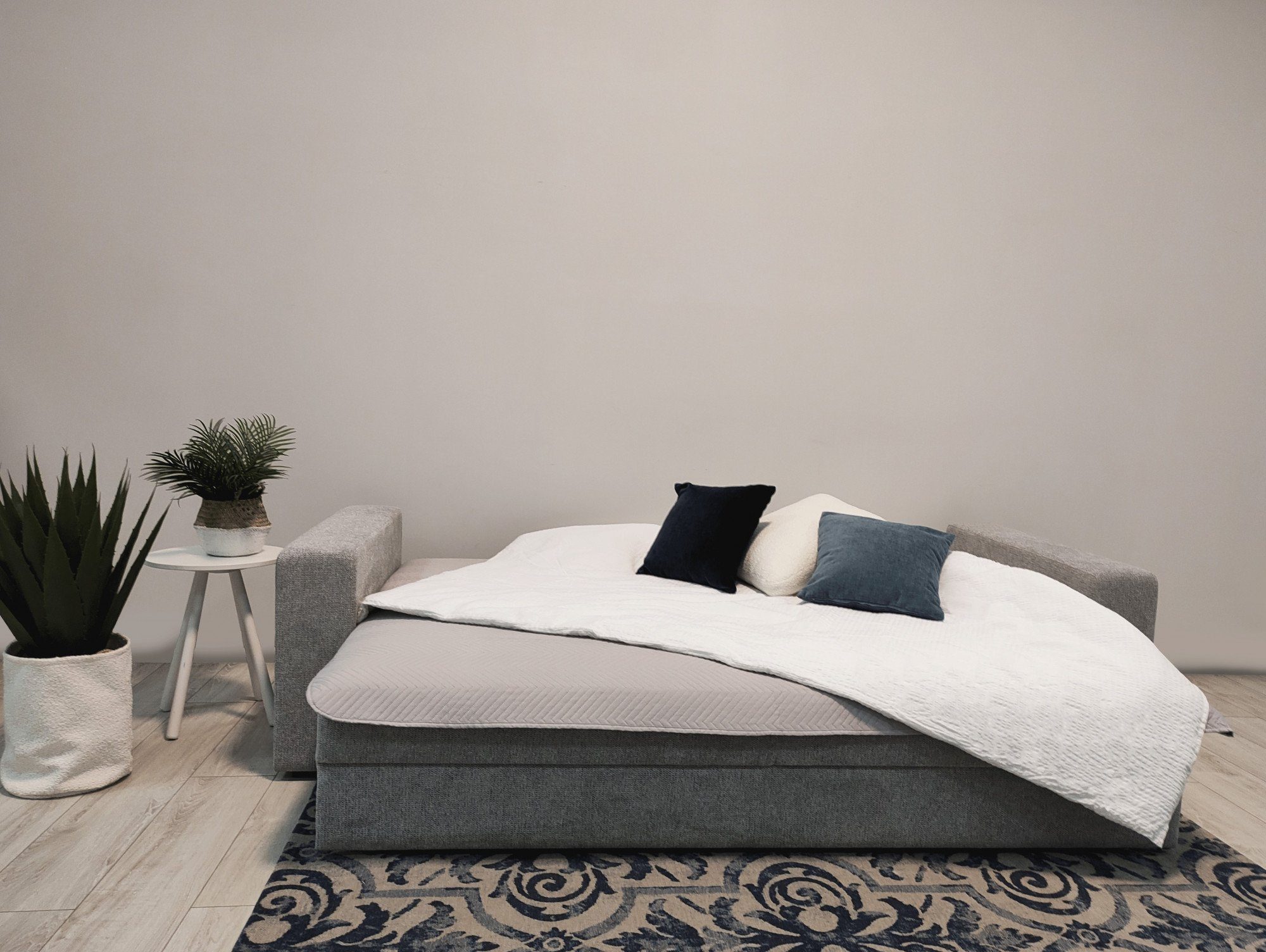 Home affaire Slaapbank Calrence met opklapbare slaapfunctie, twee armleuningversies in de serie