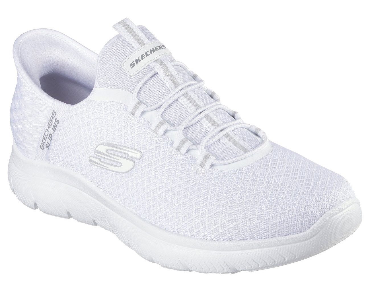 Skechers Slip-on sneakers SUMMITS-HIGH RANGE vrijetijdsschoen met slip-in hiel voor een gemakkelijke instap