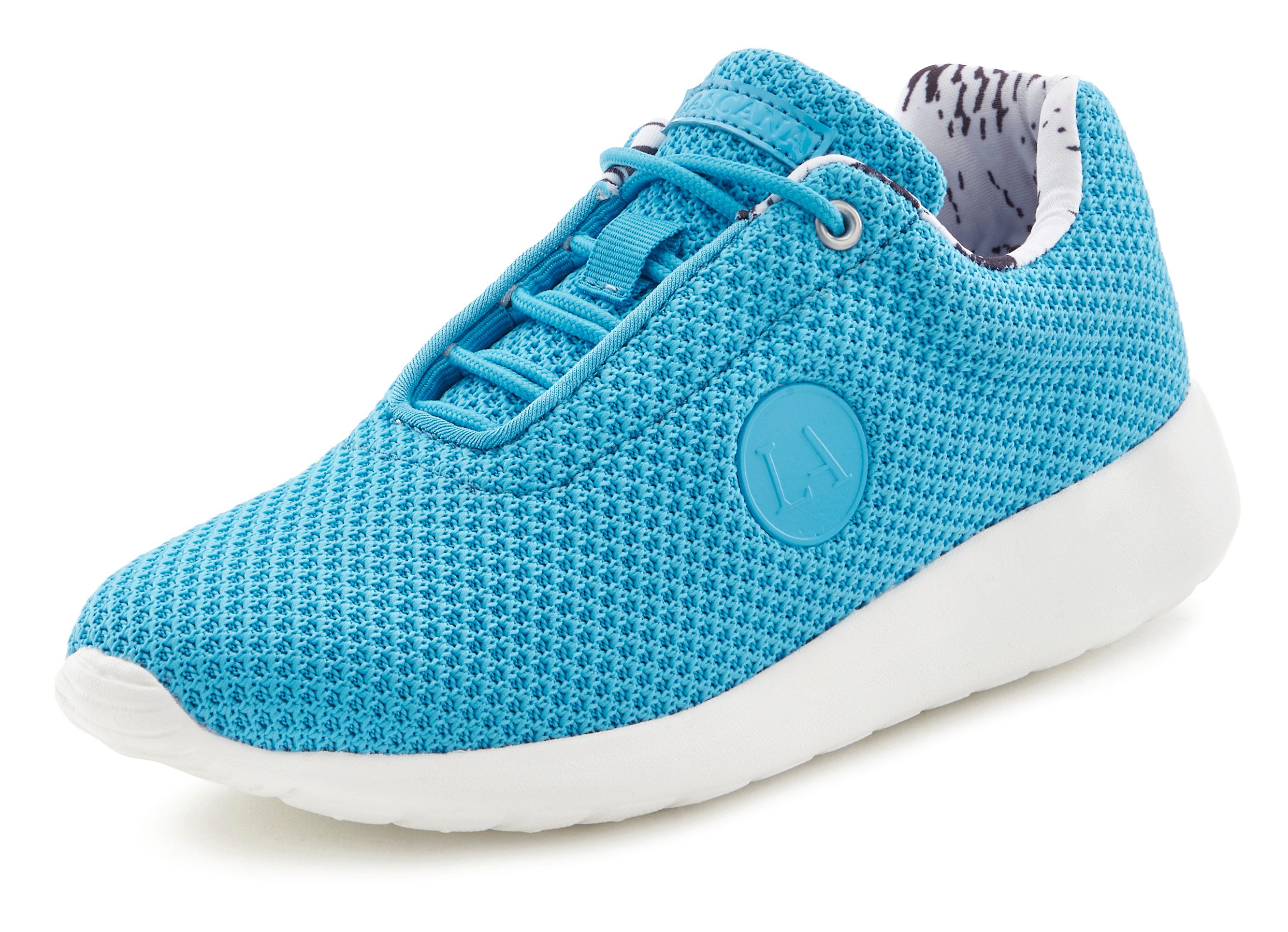 active by Lascana Sneakers met comfort-binnenzool, veterschoen, vrijetijdsschoen vegan