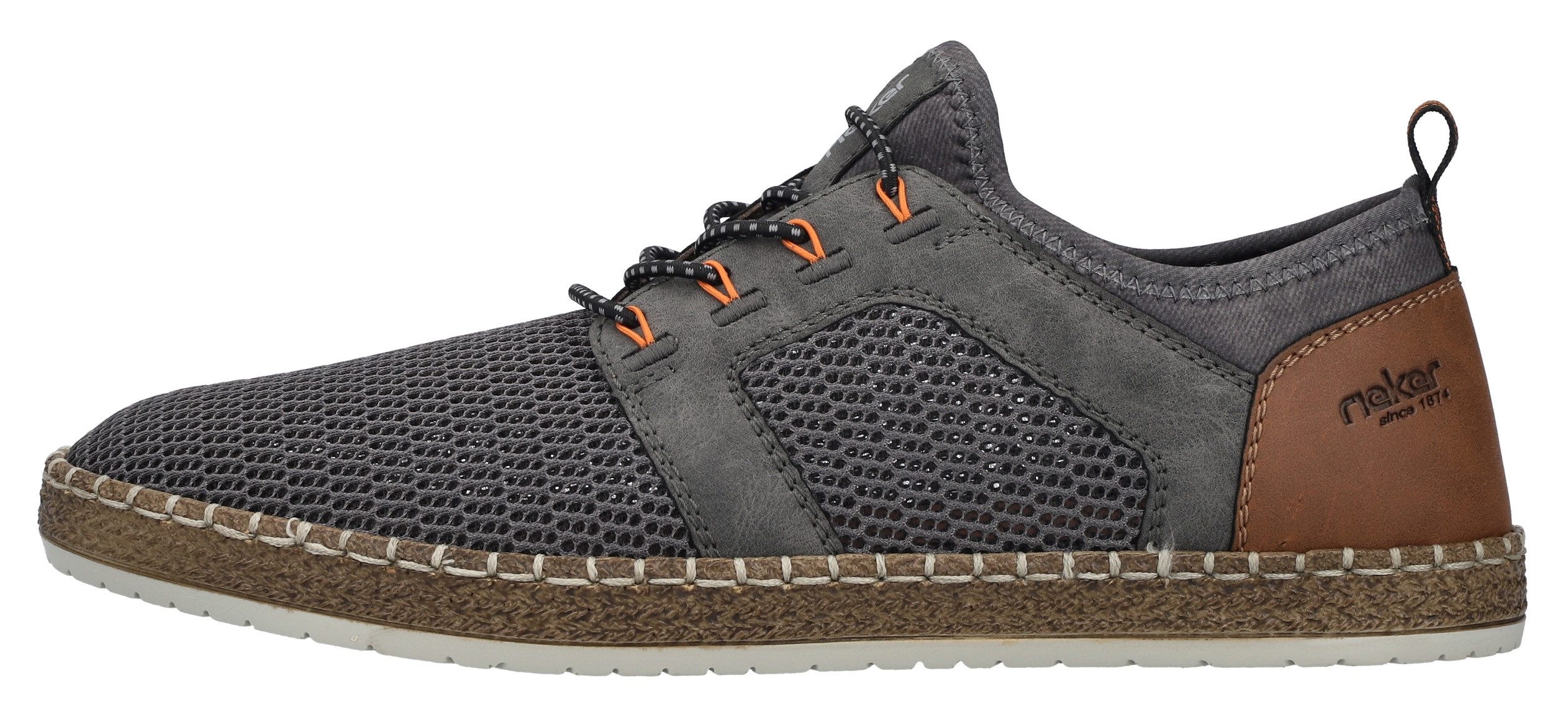 Rieker Slip-on sneakers , instapschoen, slippers, vrijetijdsschoen, elastische instap, elastiek