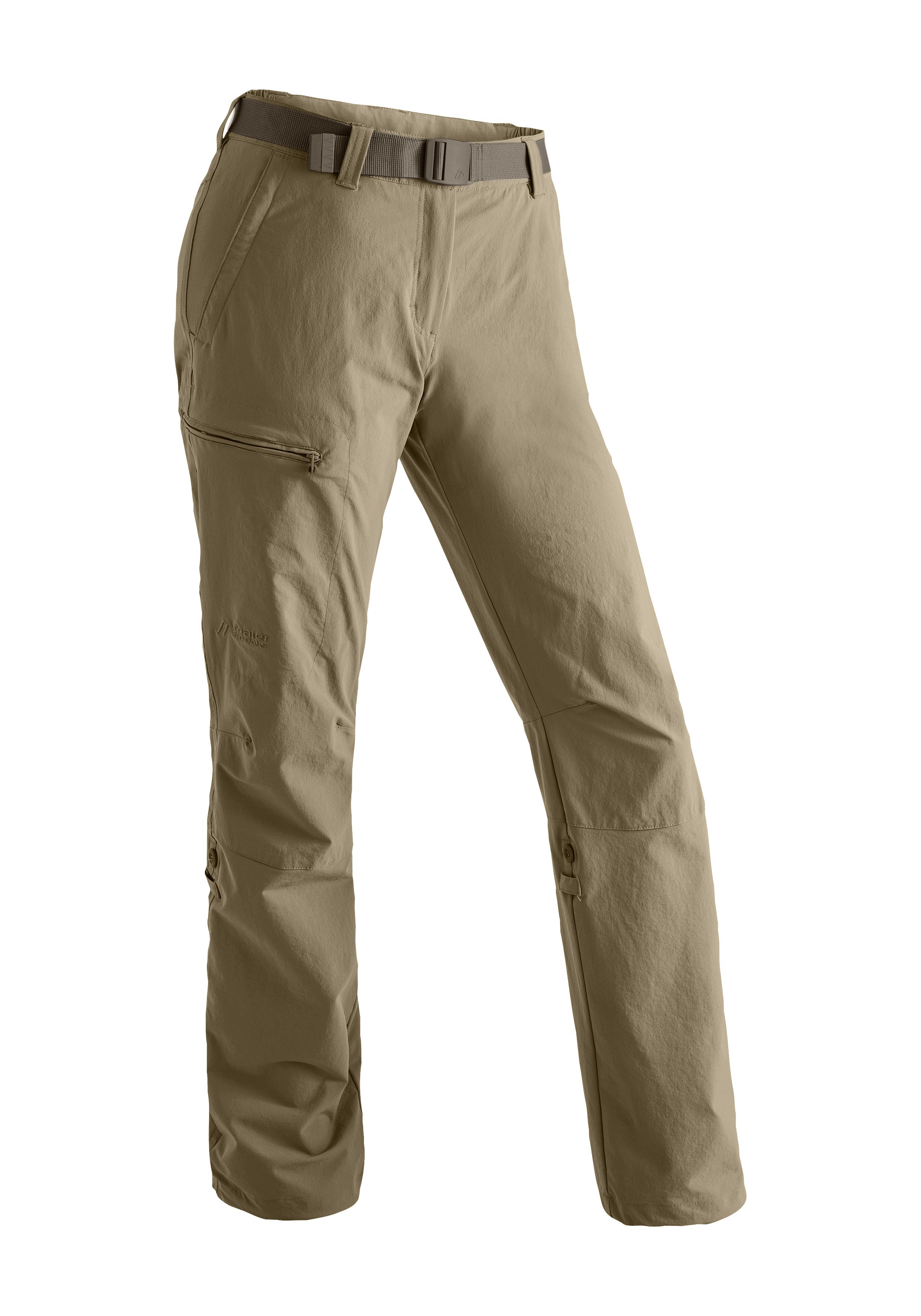 Maier Sports Functionele broek Lulaka Dames wandelbroek, ventilerende outdoorbroek met oprolfunctie