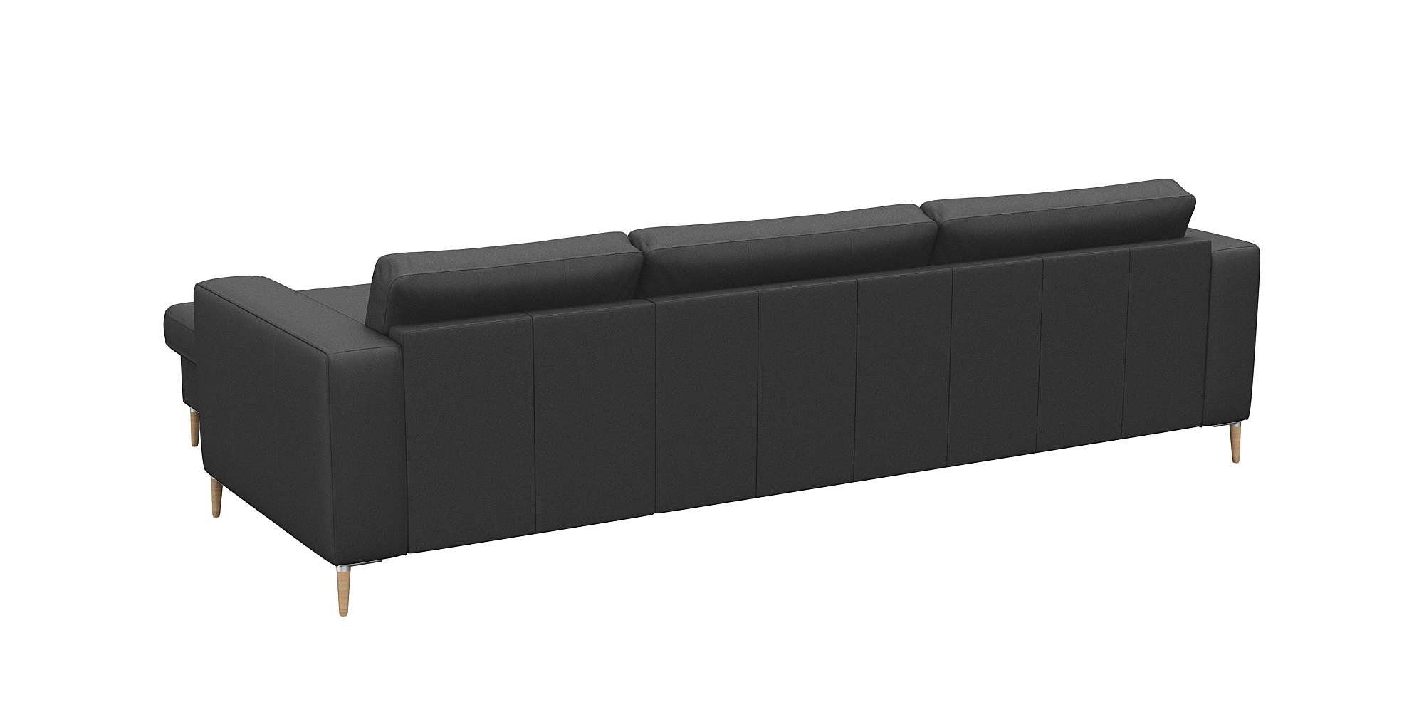 FLEXLUX Hoekbank Fiore, super zitcomfort door koudschuim in de zitting, L-vorm