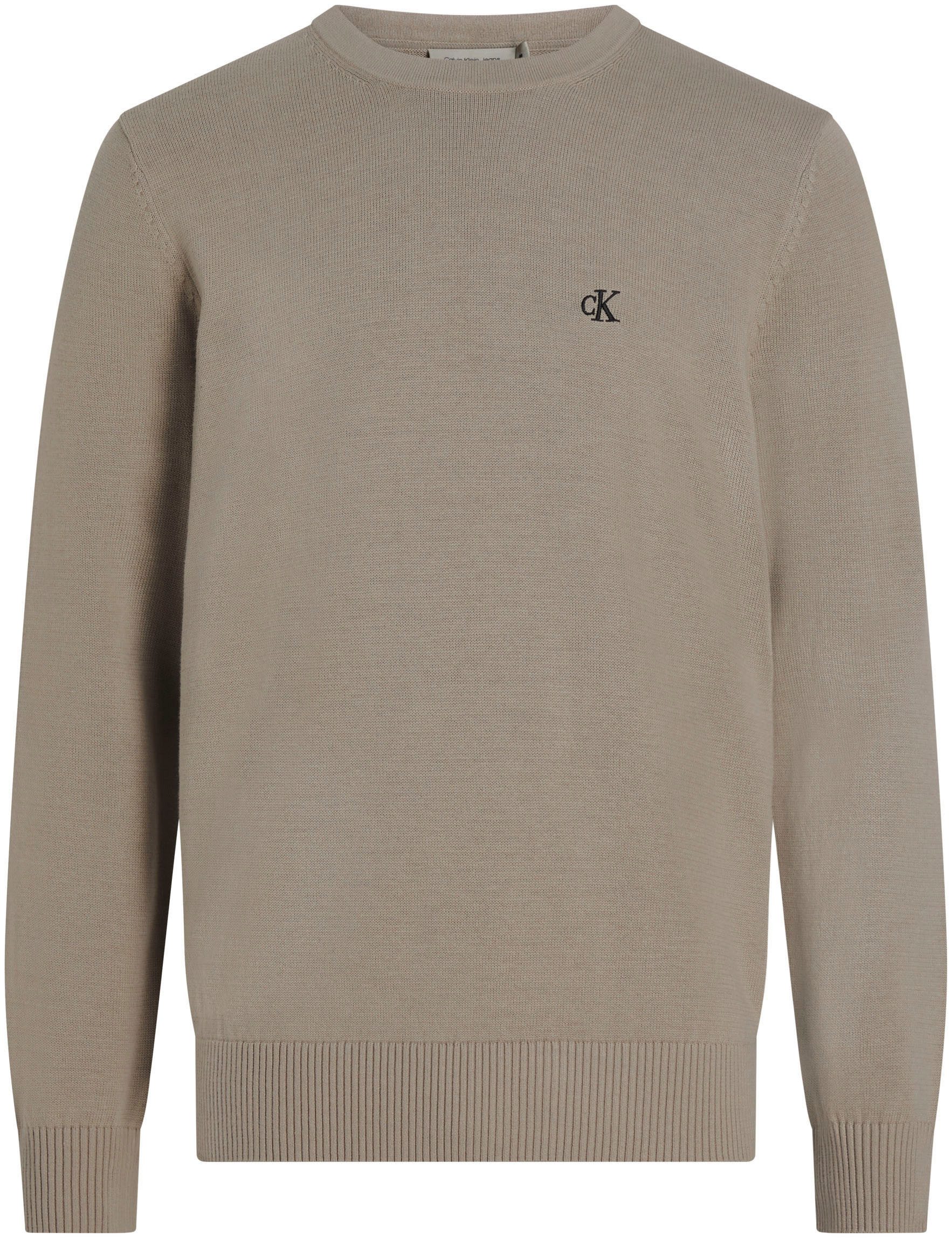 Calvin Klein Trui met ronde hals MODERN CREW NECK SWEATER