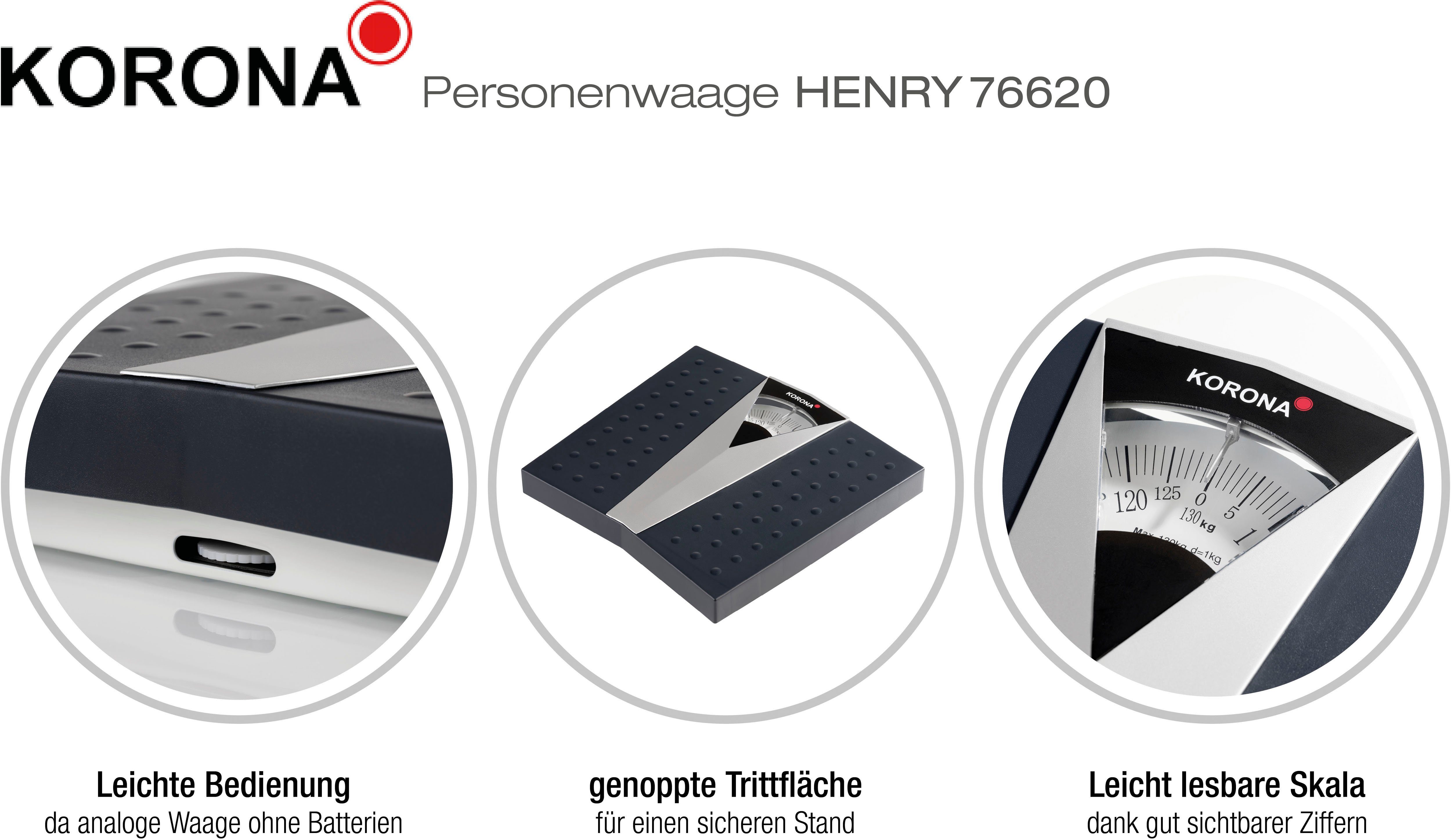 KORONA Personenweegschaal 76620 Henry