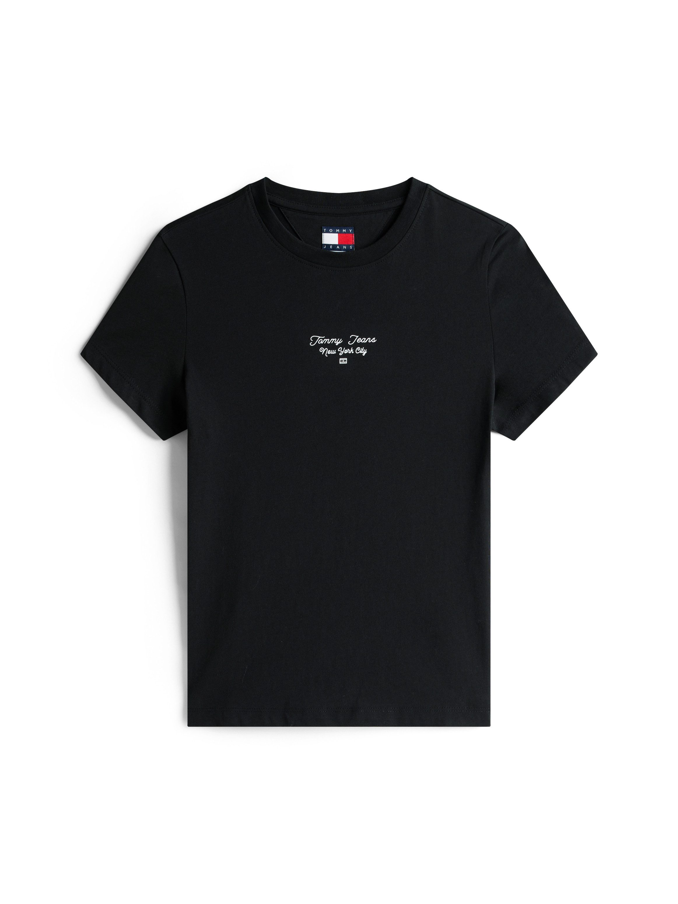 TOMMY JEANS Shirt met korte mouwen TJW SLIM ESS LOGO 1 TEE EXT