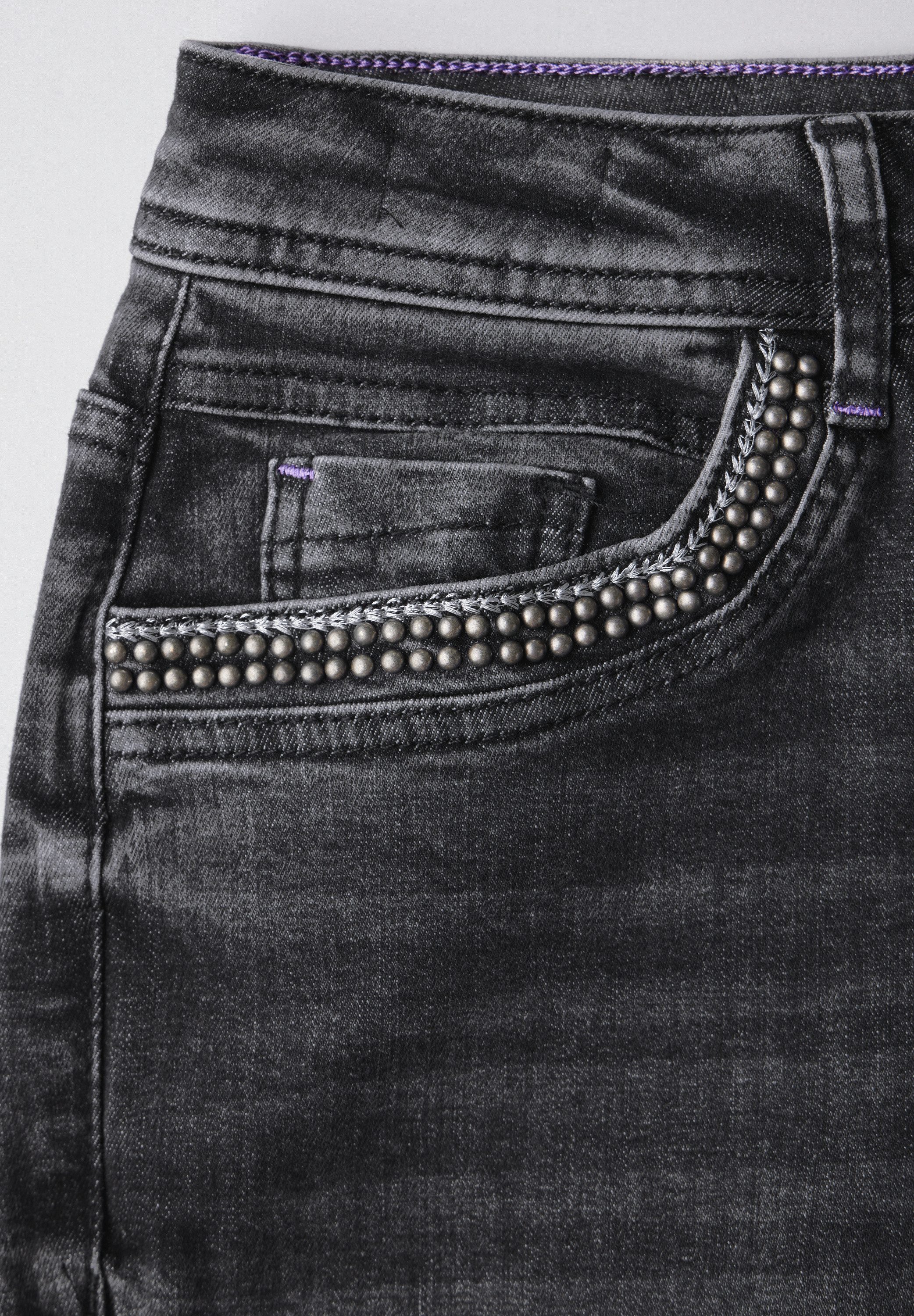 Cecil Slim fit jeans Scarlett in five-pocketsstijl