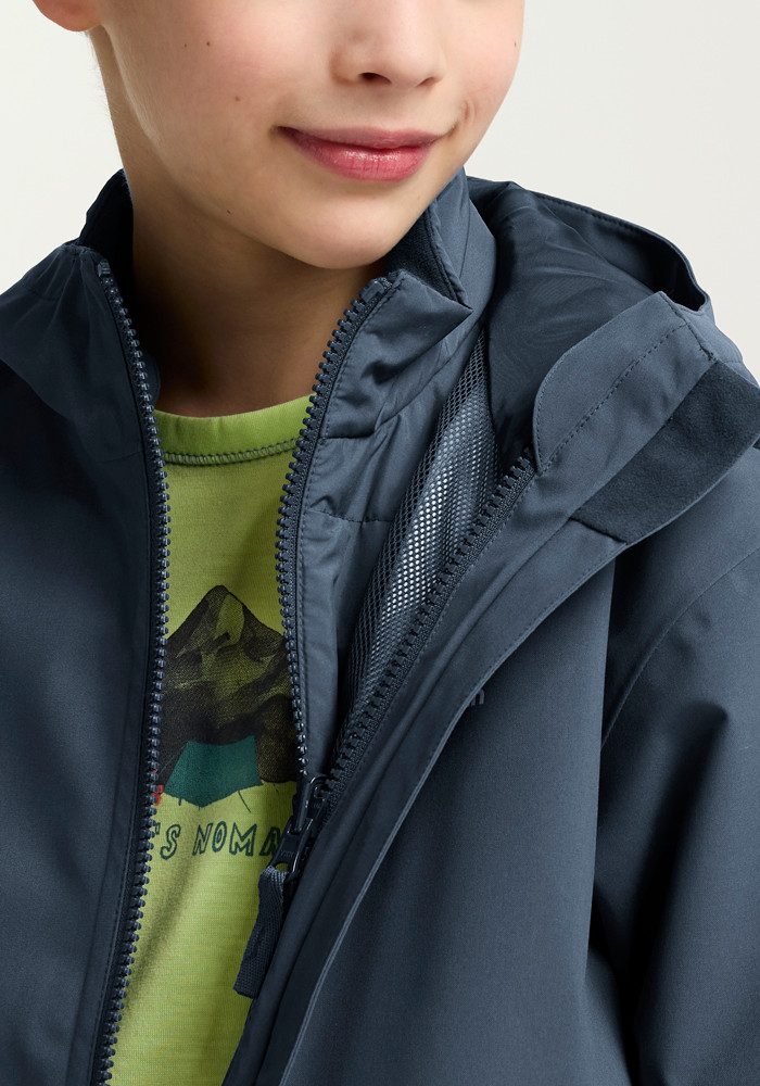 Jack Wolfskin Functioneel 3-in-1-jack HYBRID 3IN1 JACKET K