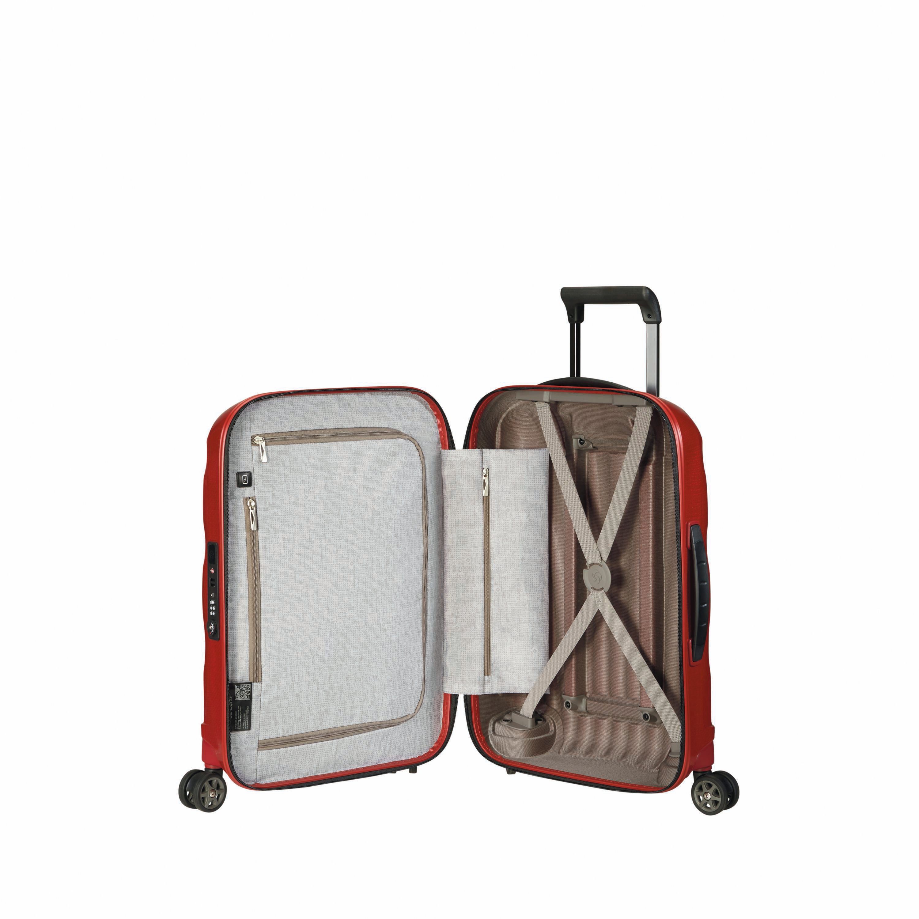 Samsonite Hardshell-trolley C-LITE verschillende maten en kleuren Reiskoffer incheckbagage trolley TSA-cijferslot gemaakt in Europa