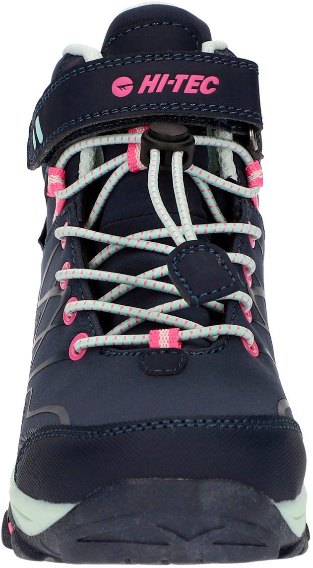 Hi-Tec Outdoorschoenen Hi-Tec Blackout Mid Wp Jrg Klit-/vetersysteem, waterdicht