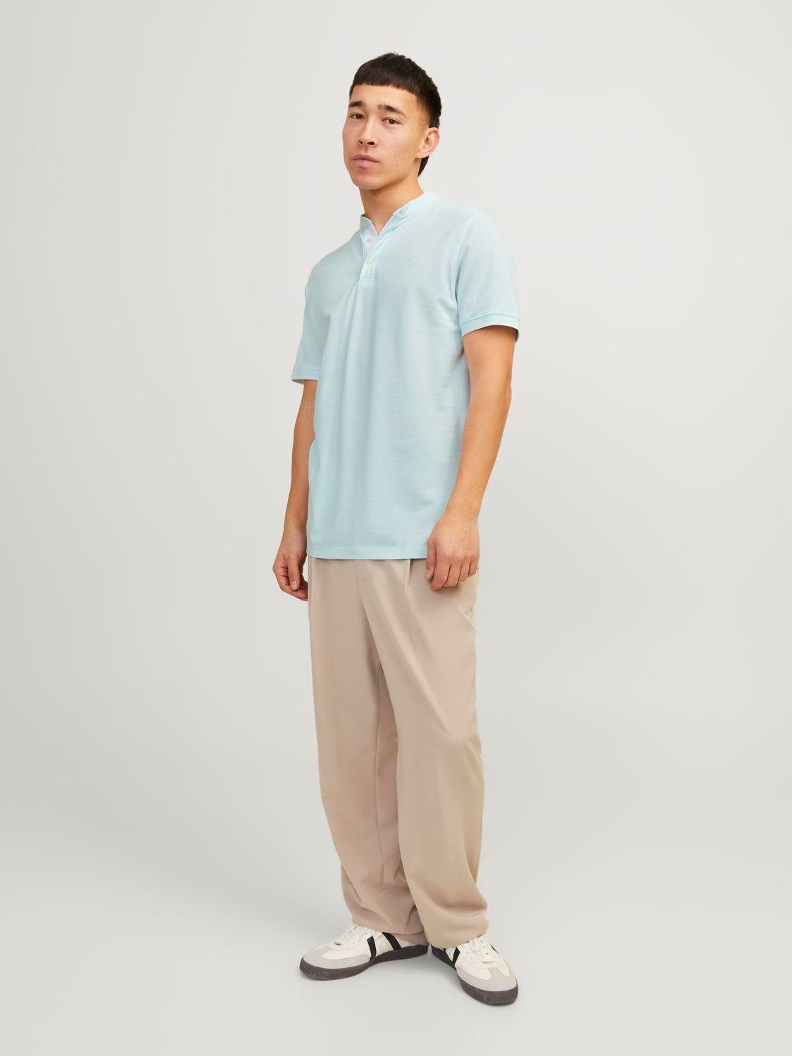 Jack & Jones Poloshirt JJEPAULOS MAO POLO met geborduurd logo