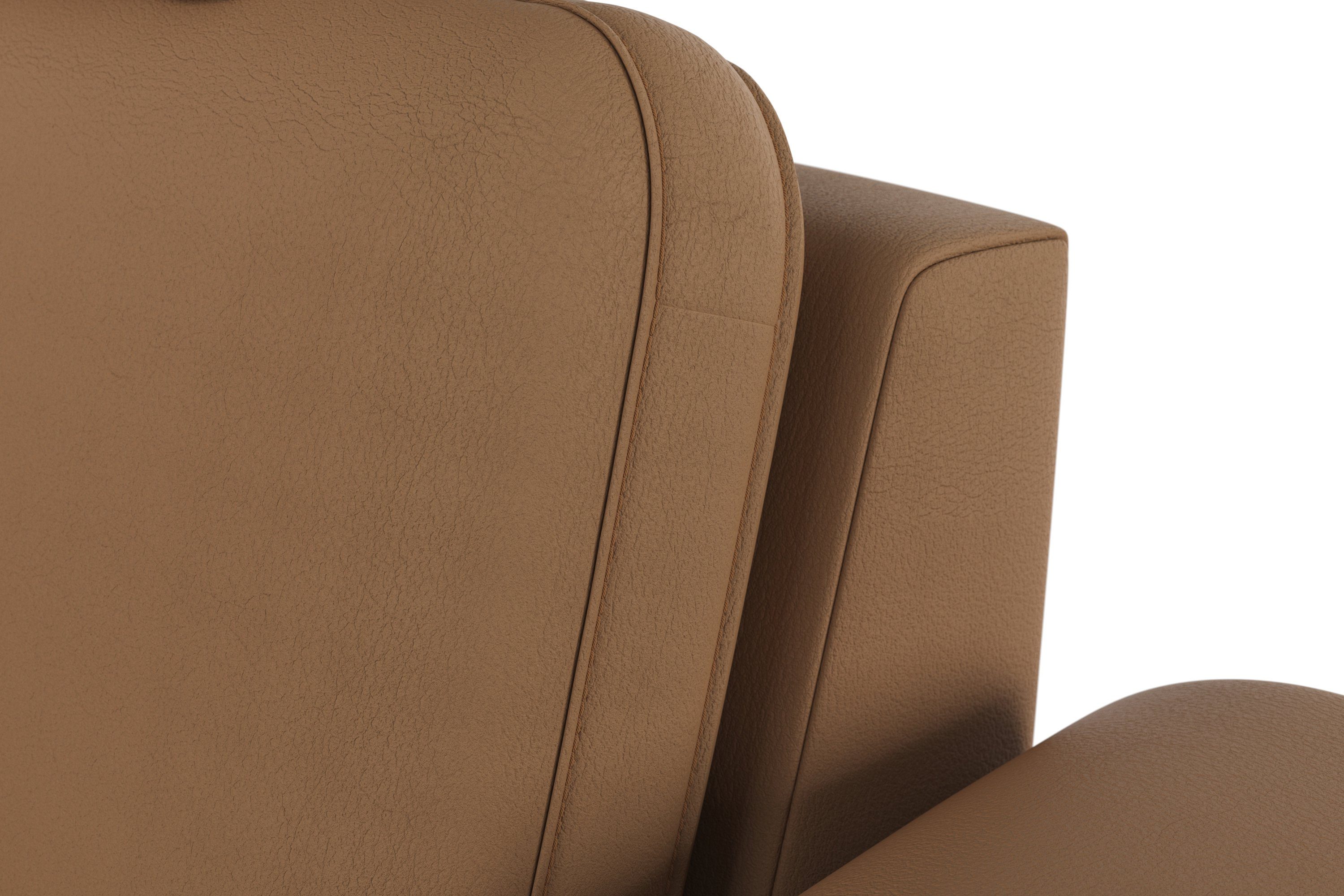 sit&more Zithoek Bendigo U-vorm inclusief zitdiepteverstelling, bodemvrijheid 12 cm, in 2 pootkleuren