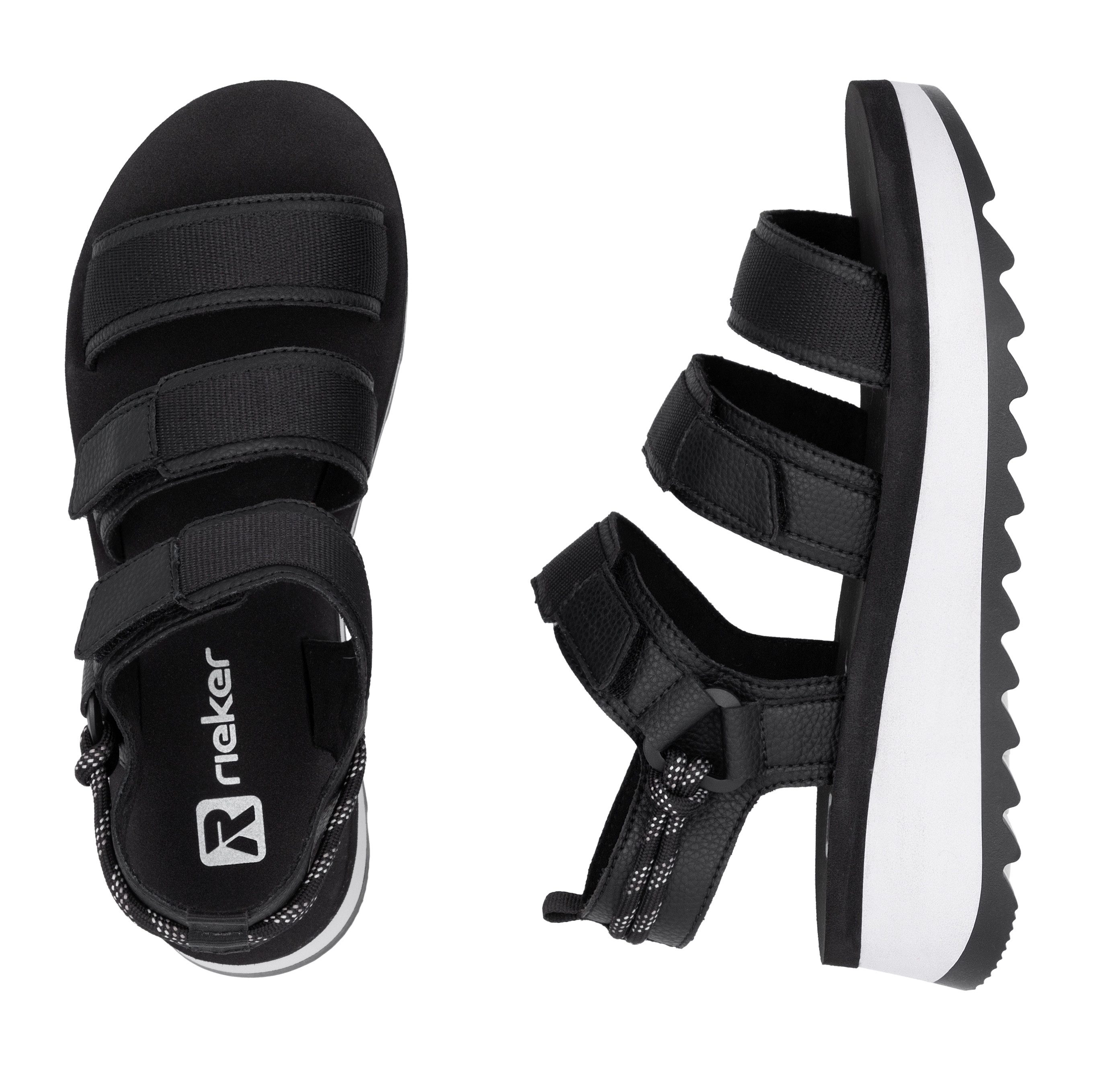 RIEKER Sport Plateausandalen ADELAIDE