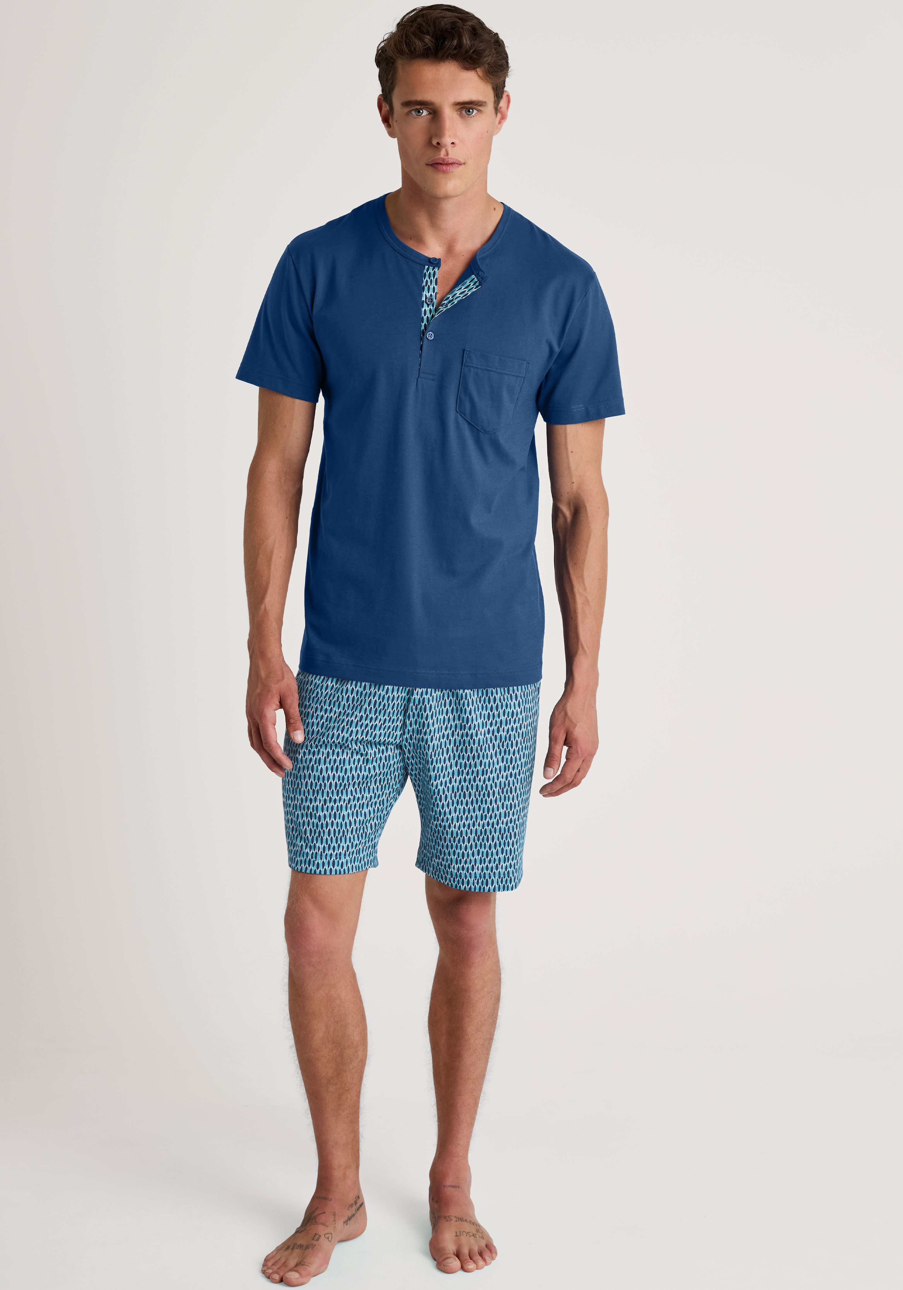 CALIDA Shortama Relax Imprint (2-delig)