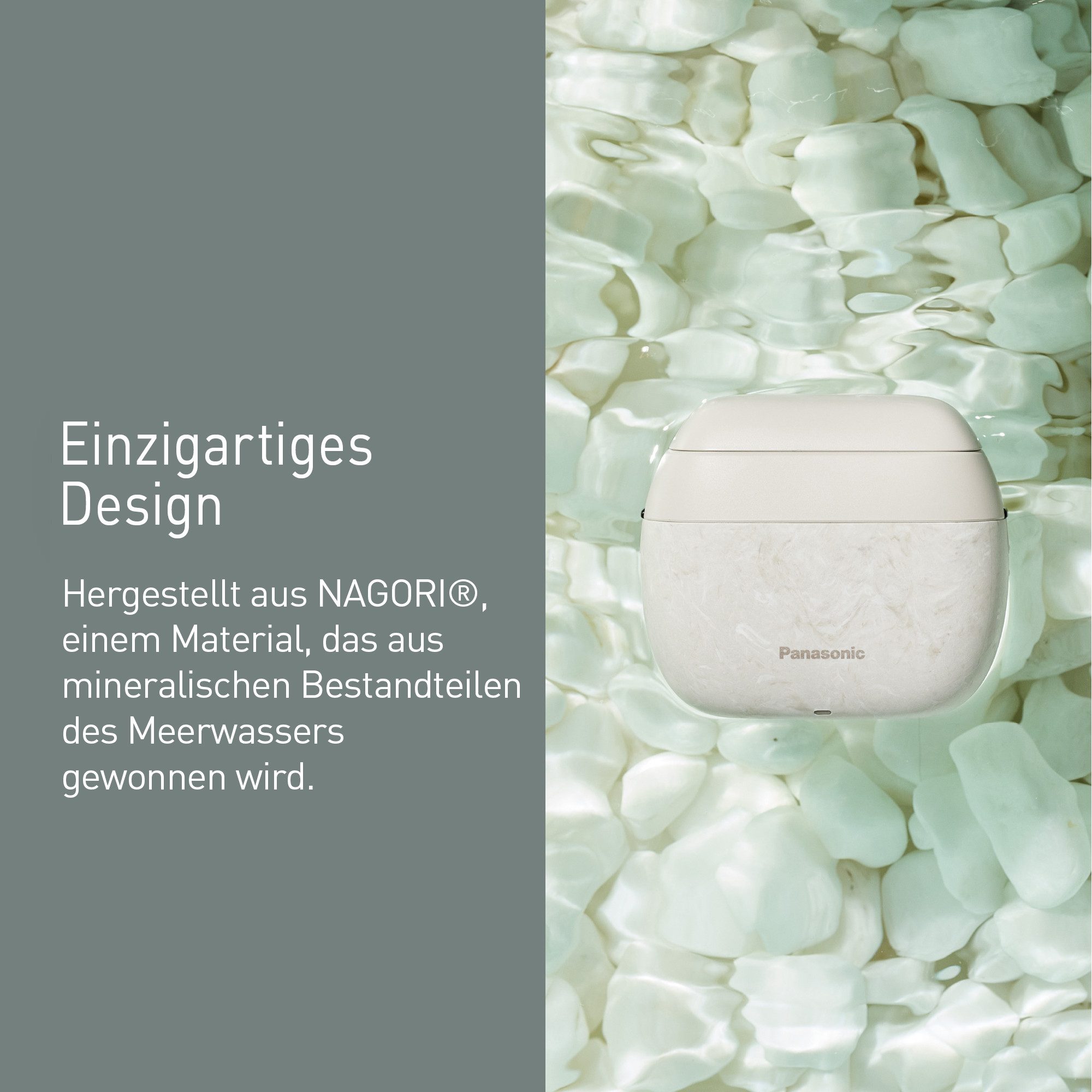 Panasonic Elektrisch scheerapparaat ES-PV6B-W803 Compact, 5 roestvrijstalen messen, USB-opladen (Type-C), baarddichtheidssensor+