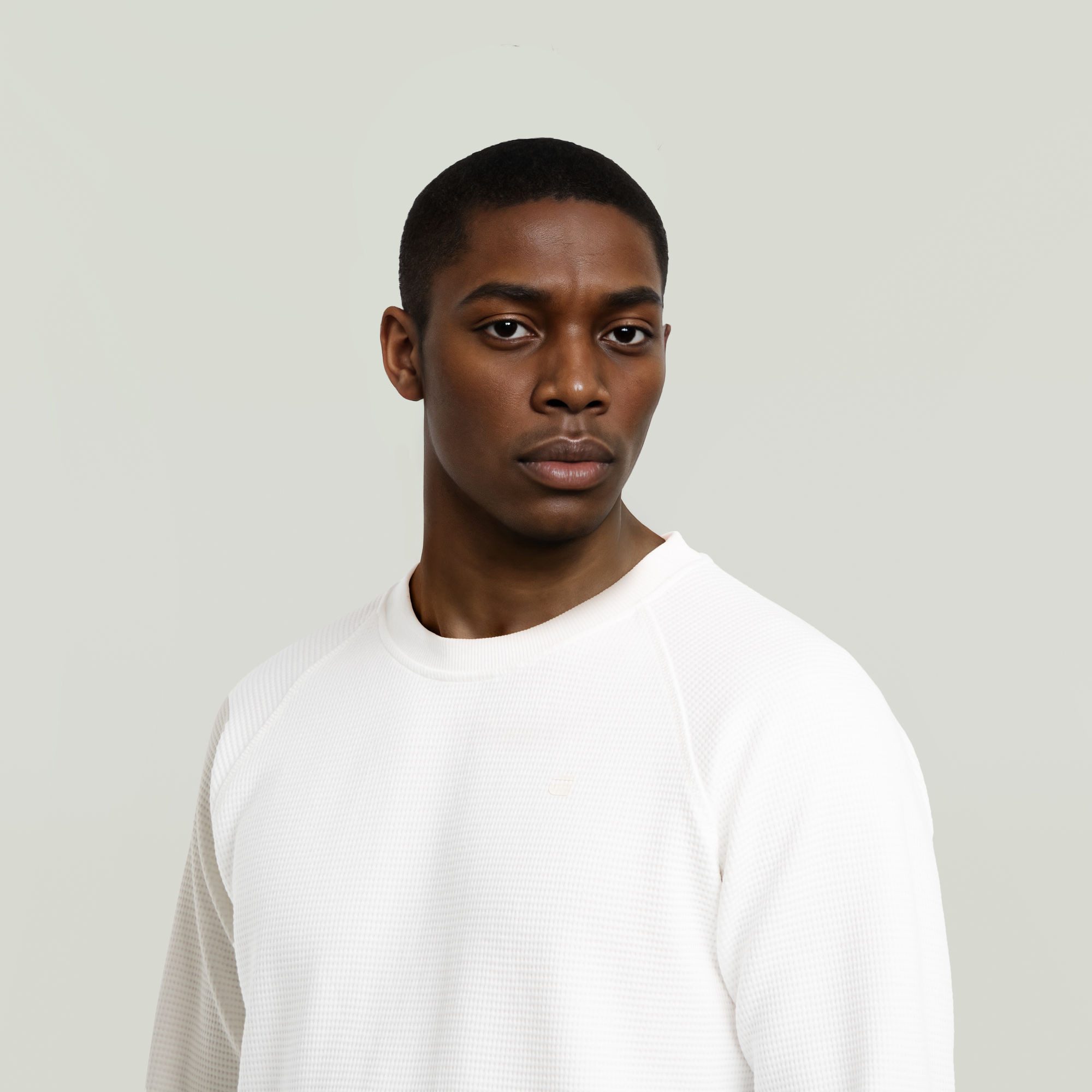 G-Star RAW Sweater Jirgi met label-detail op de borst