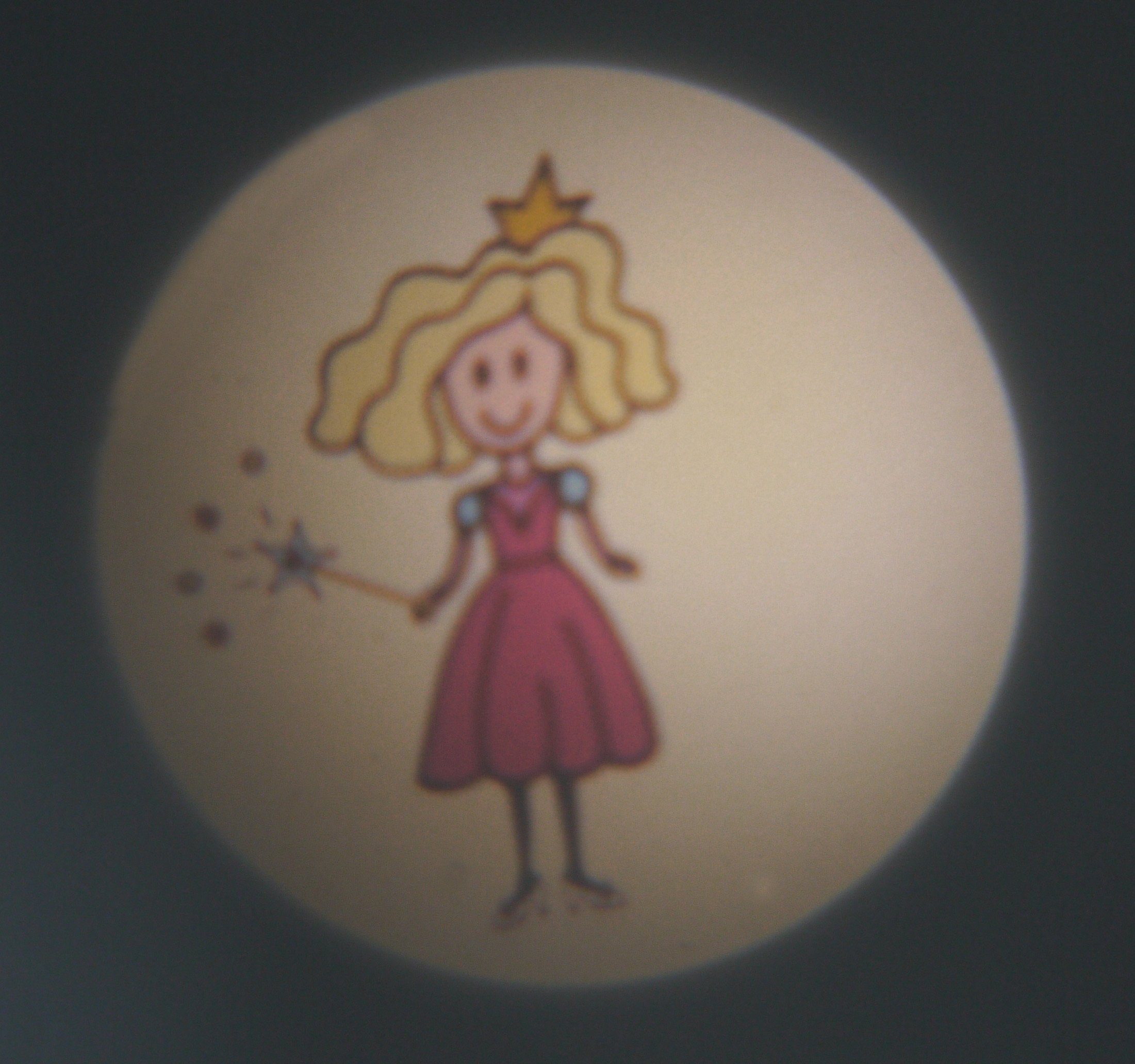 niermann Lednachtlampje Prinses Set prinses 1 (1 x stekker-nachtlicht, 1 x draagbare beamer) (1 stuk)