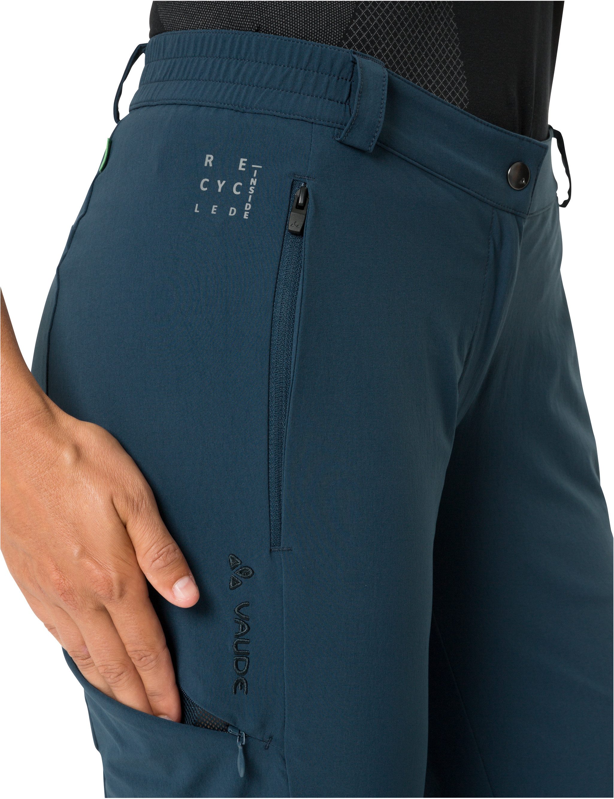 VAUDE Fietsbroekje WOMEN'S YARAS 3/4 PANTS (1-delig)