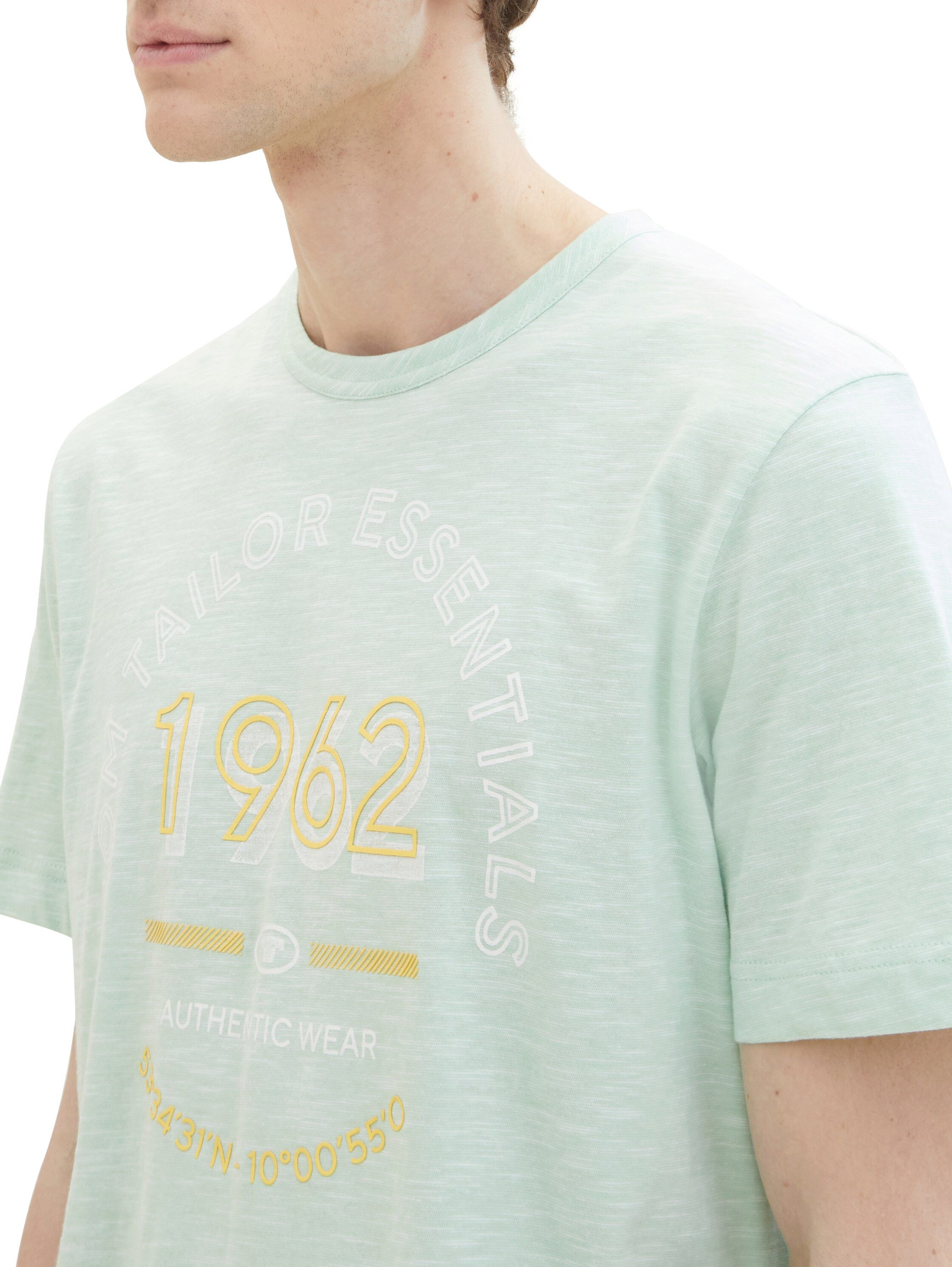 Tom Tailor Shirt met print met frontprintlogo