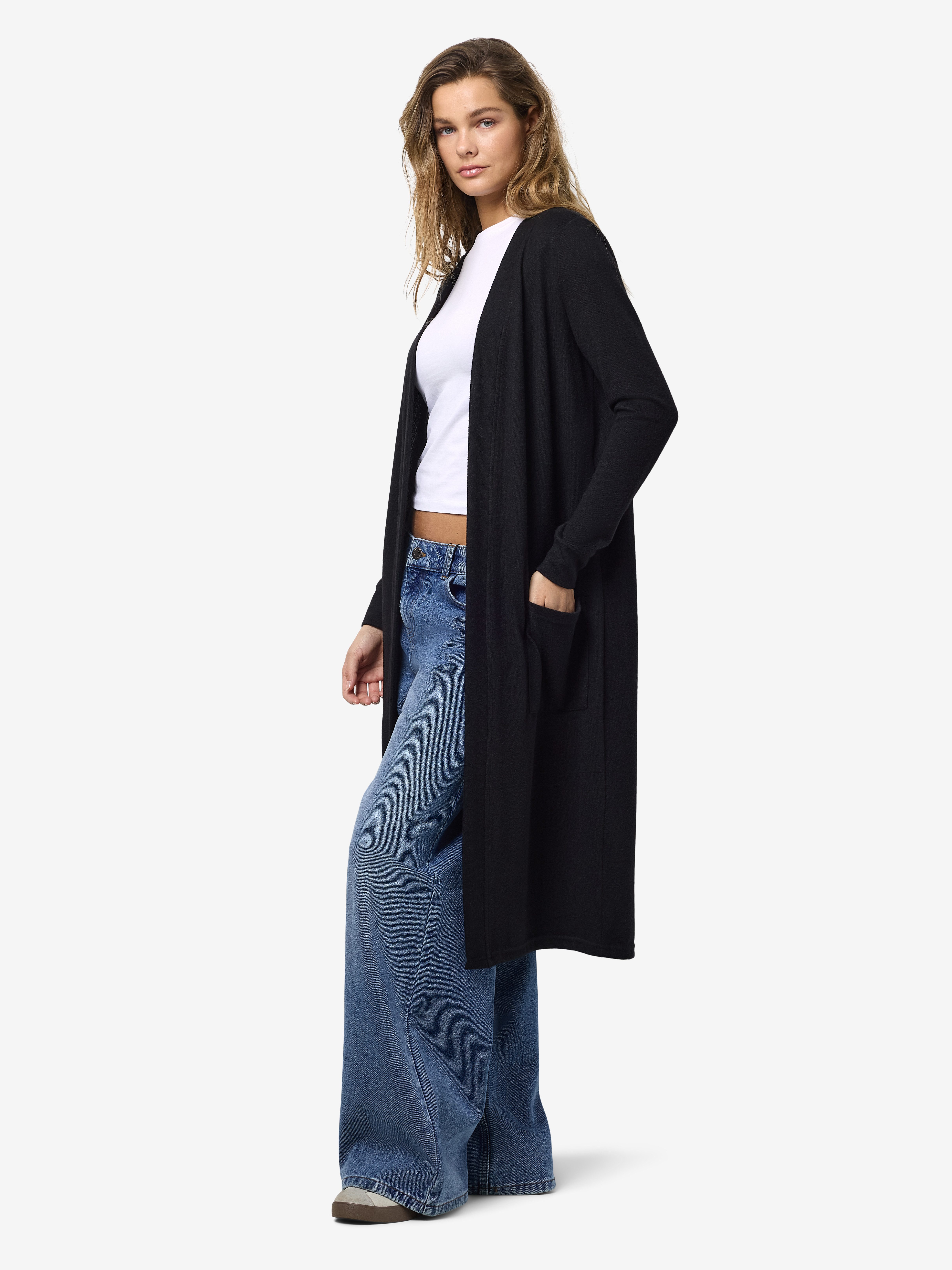 Noisy may Cardigan NMCITY L/S LONG CARDIGAN NOOS