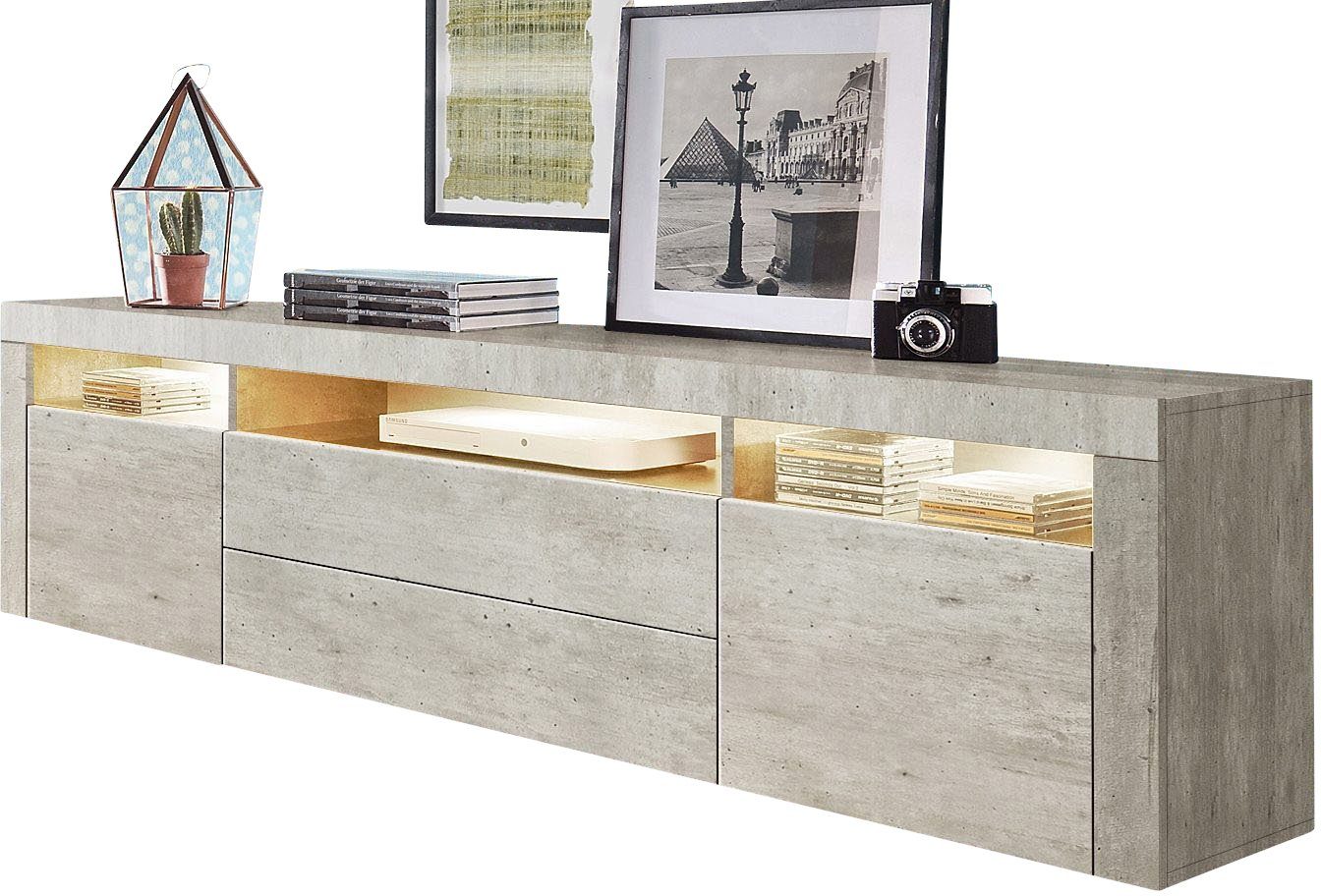 borchardt Möbel Tv-meubel Santa Fe Breedte 166 cm