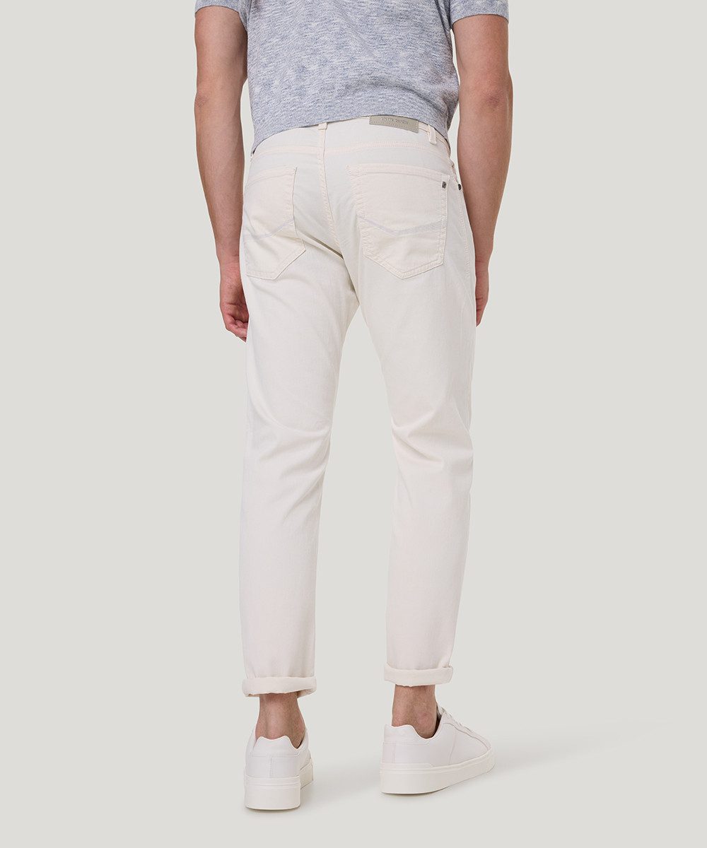 Pierre Cardin 5-pocket jeans PC-Lyon met omslagzoom