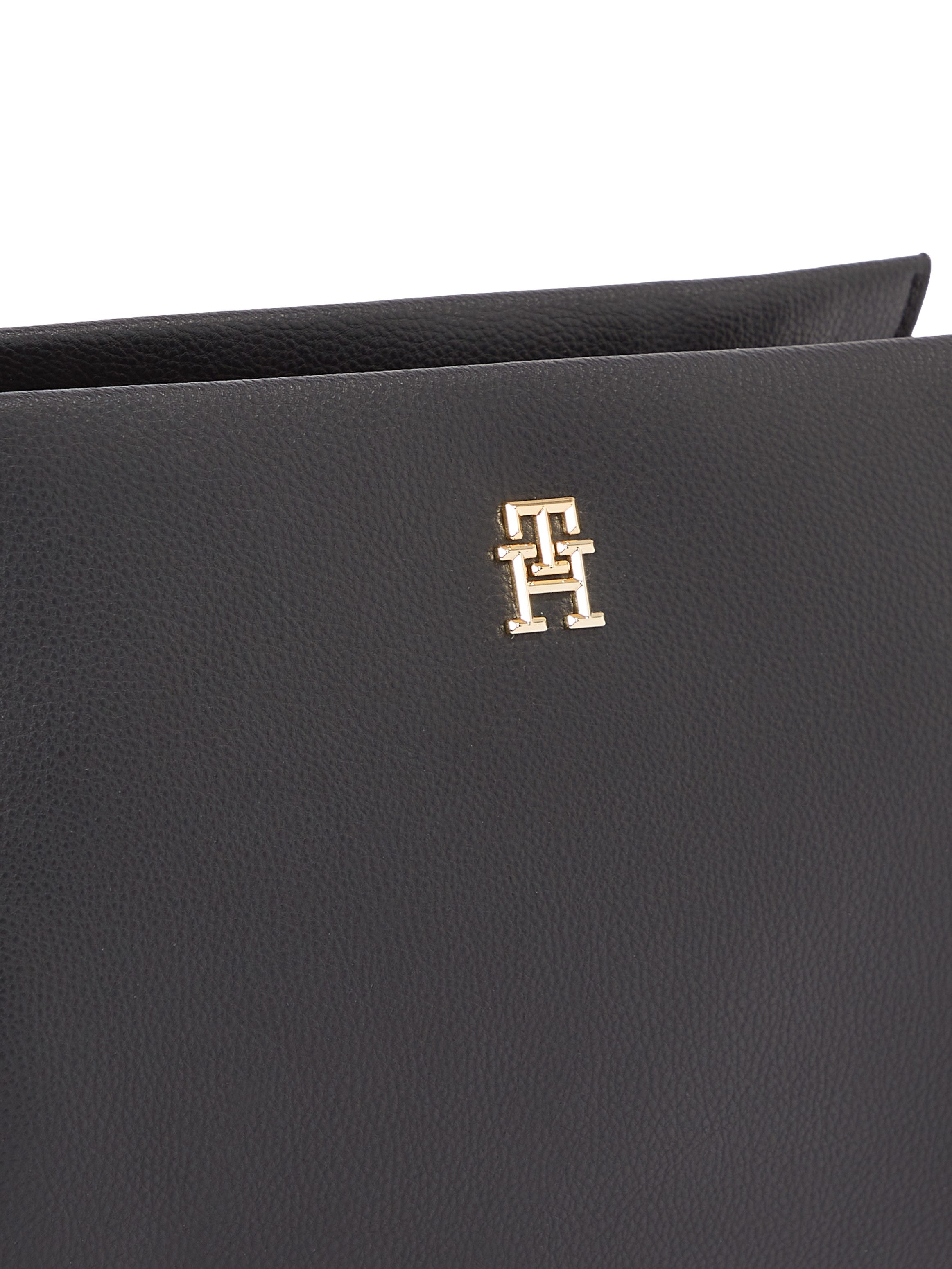 Tommy Hilfiger Schoudertas TH LEGACY MINI CROSSOVER dames schoudertas met th-sieraad