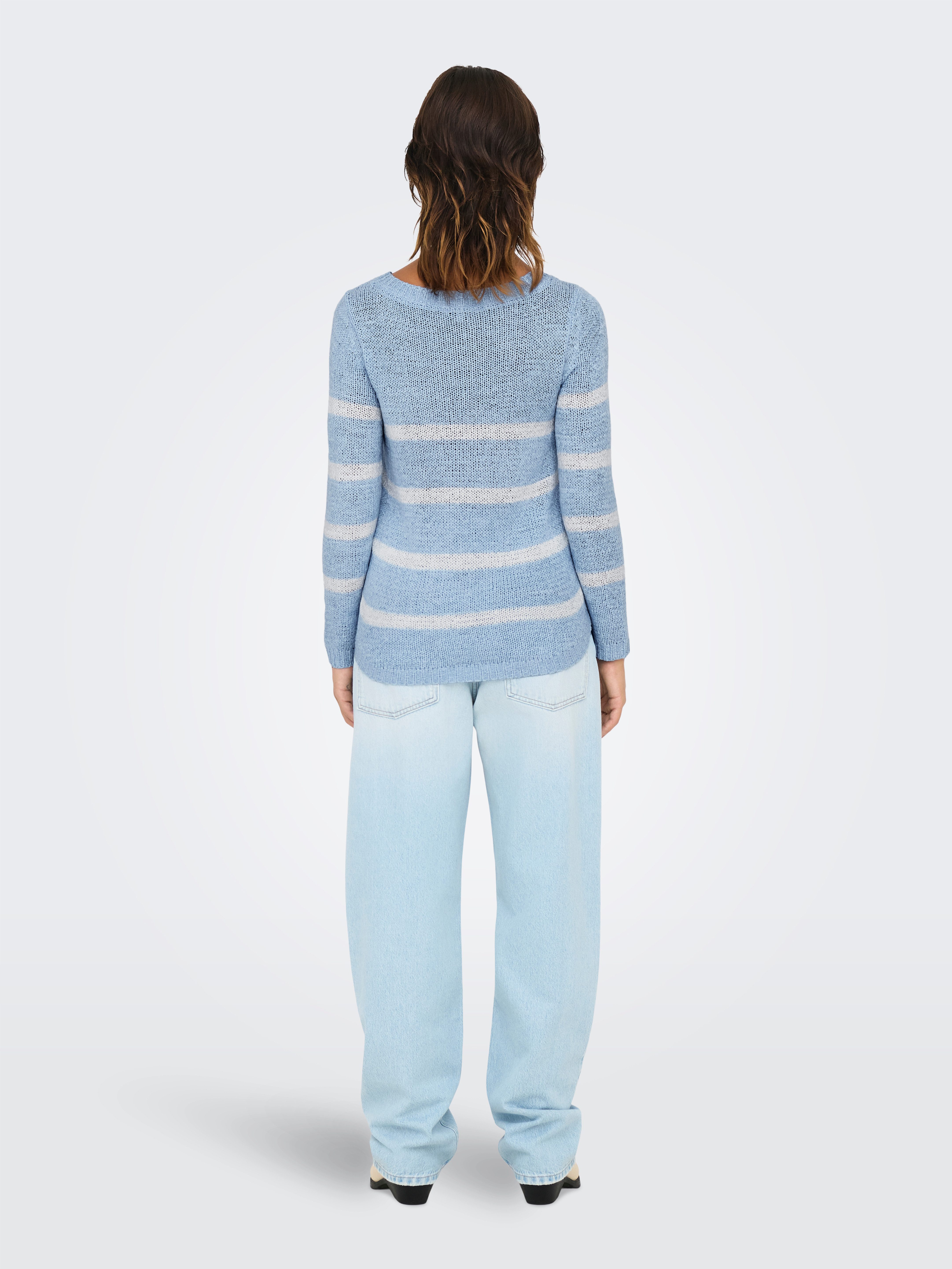 Only Gebreide trui ONLGEENA XO L S PULLOVER KNT NOOS