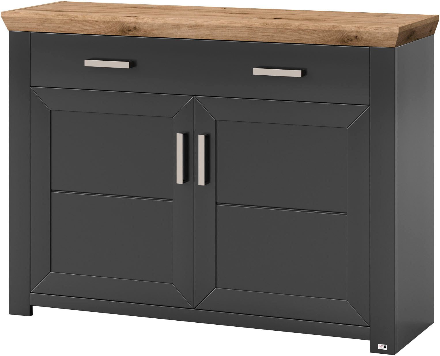 set one by Musterring Dressoir York Type 53, in 3 kleurvarianten verkrijgbaar, Landhuisstijl, Afmetingen 129 x 95 cm