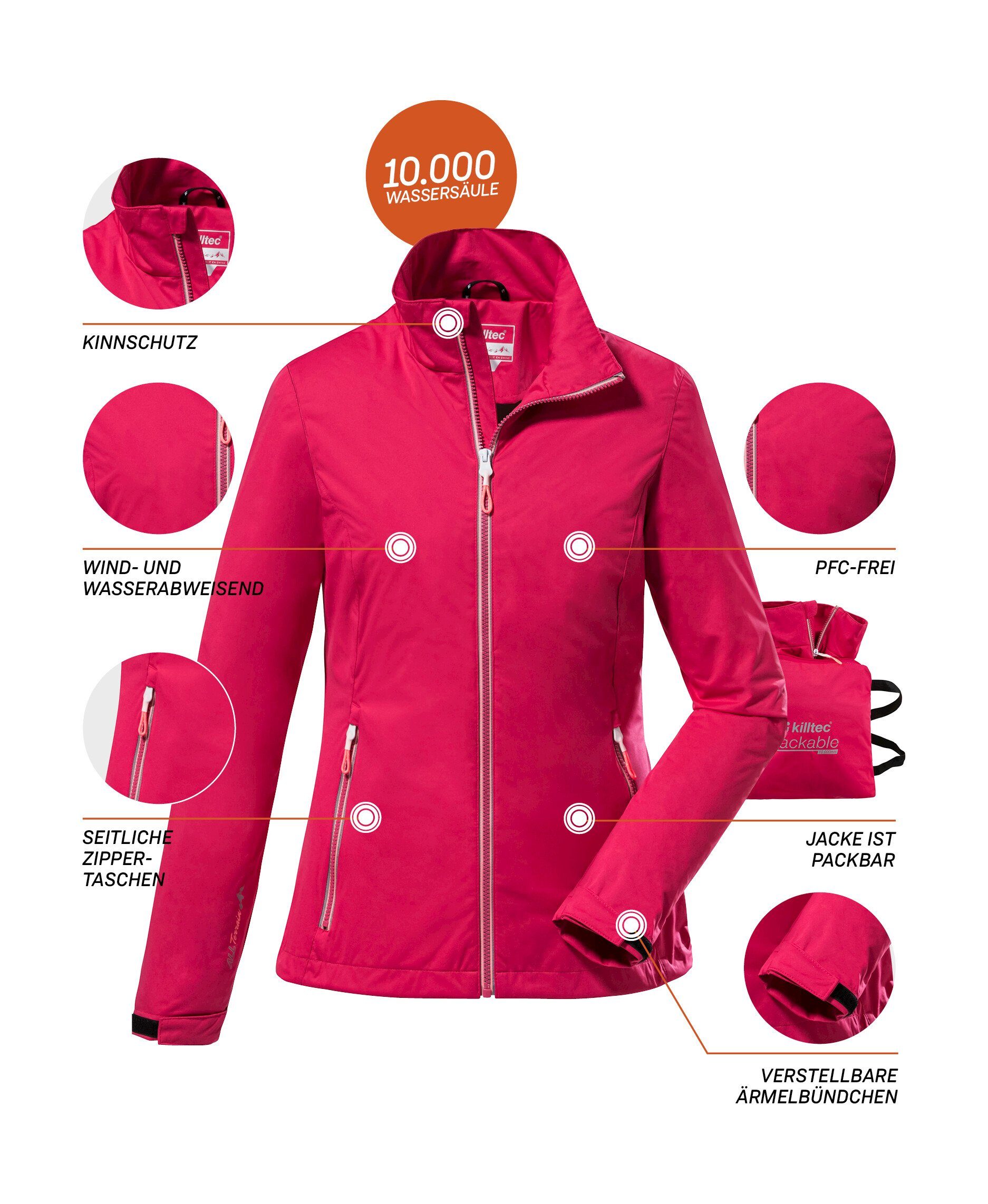 Killtec Softshell-jack KOS 7 WMN SFTSHLL JCKT