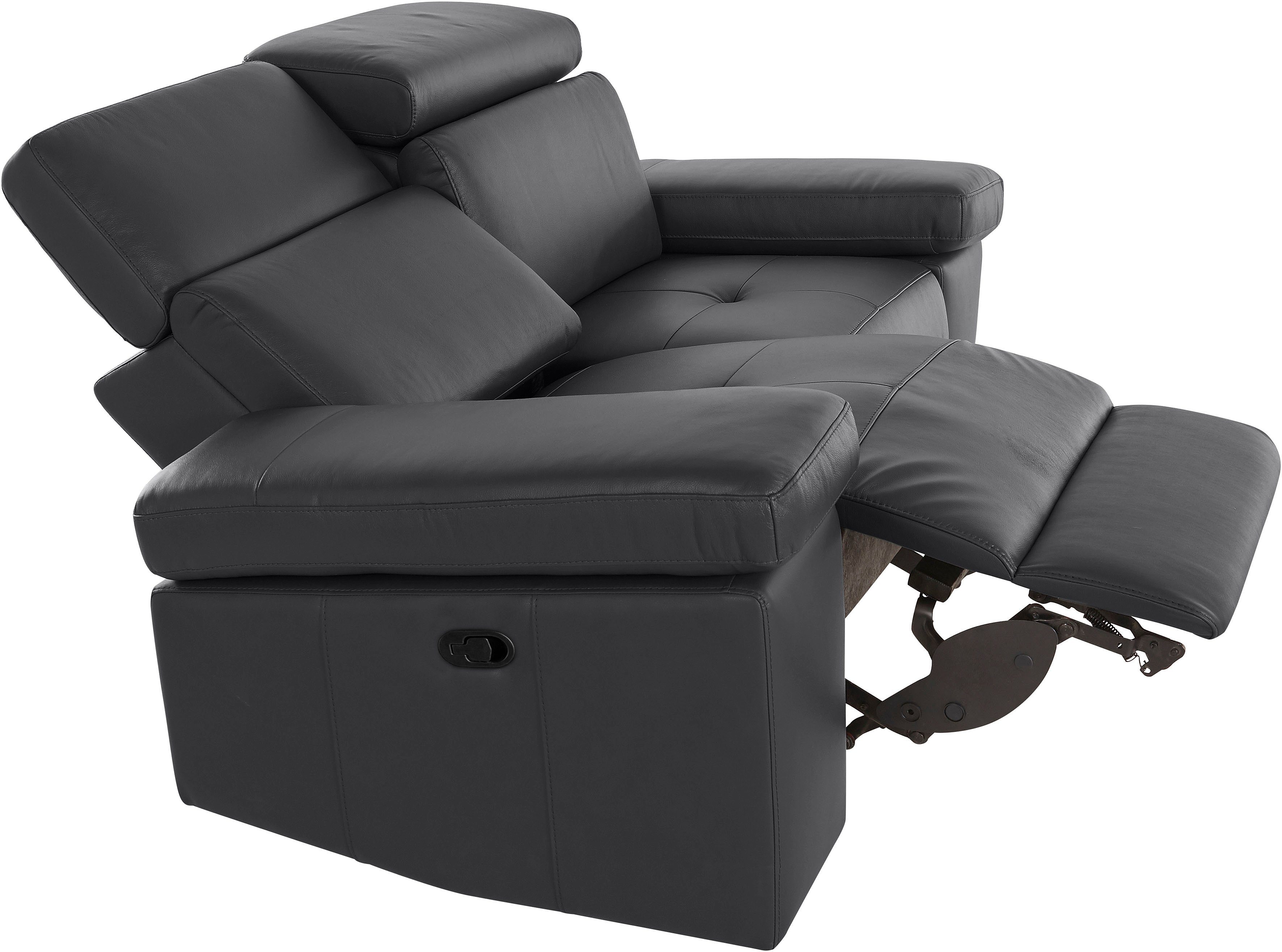 Places of Style Zithoek Kilado met relaxfunctie, verstelbare armleuning, verstelbare hoofdsteun