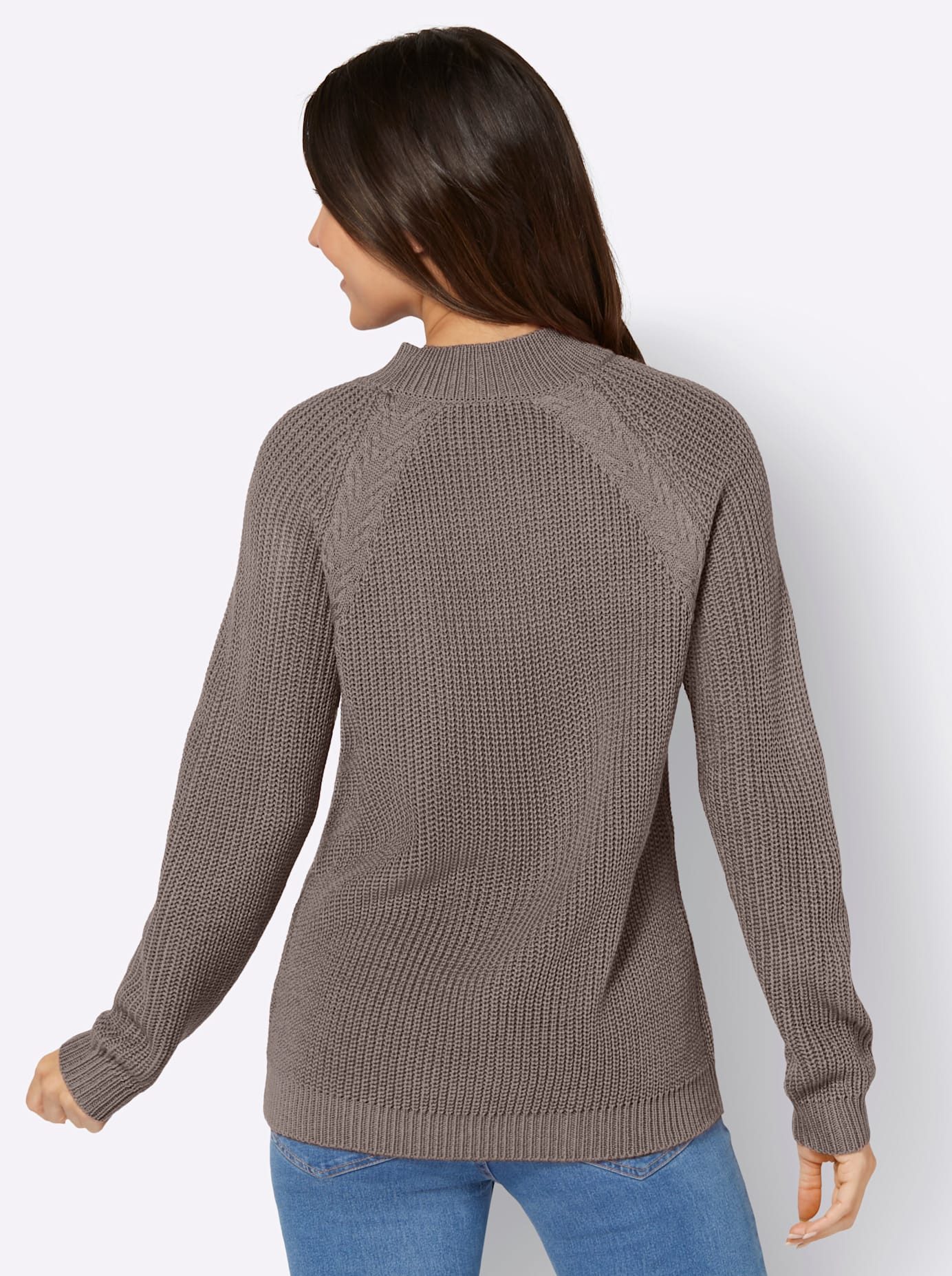 Classic Basics Trui met staande kraag Trui met lange mouwen