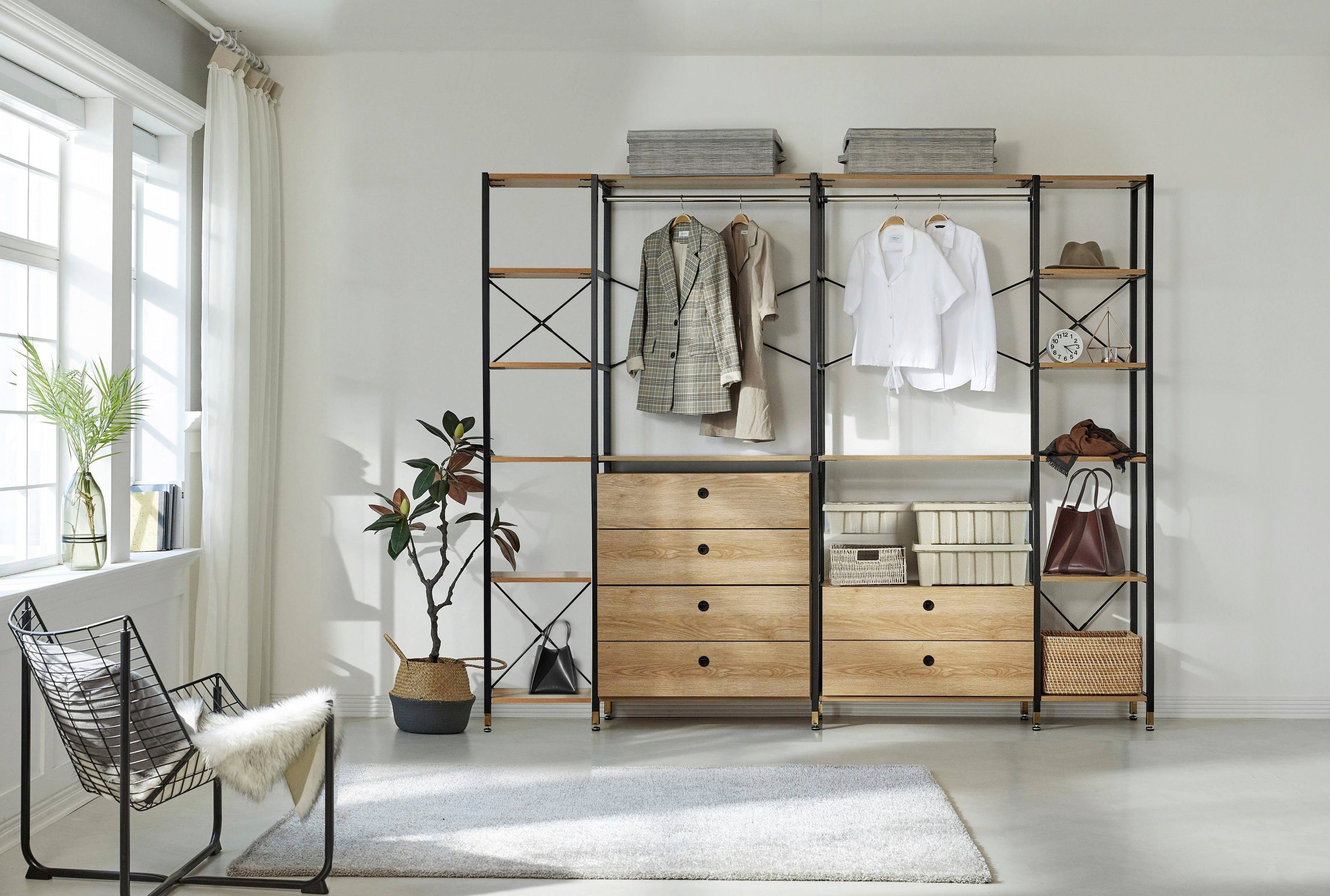INOSIGN Multifunctionele kast Connor veelzijdig, geschikt voor alle ruimtes, breedte 252,50 cm