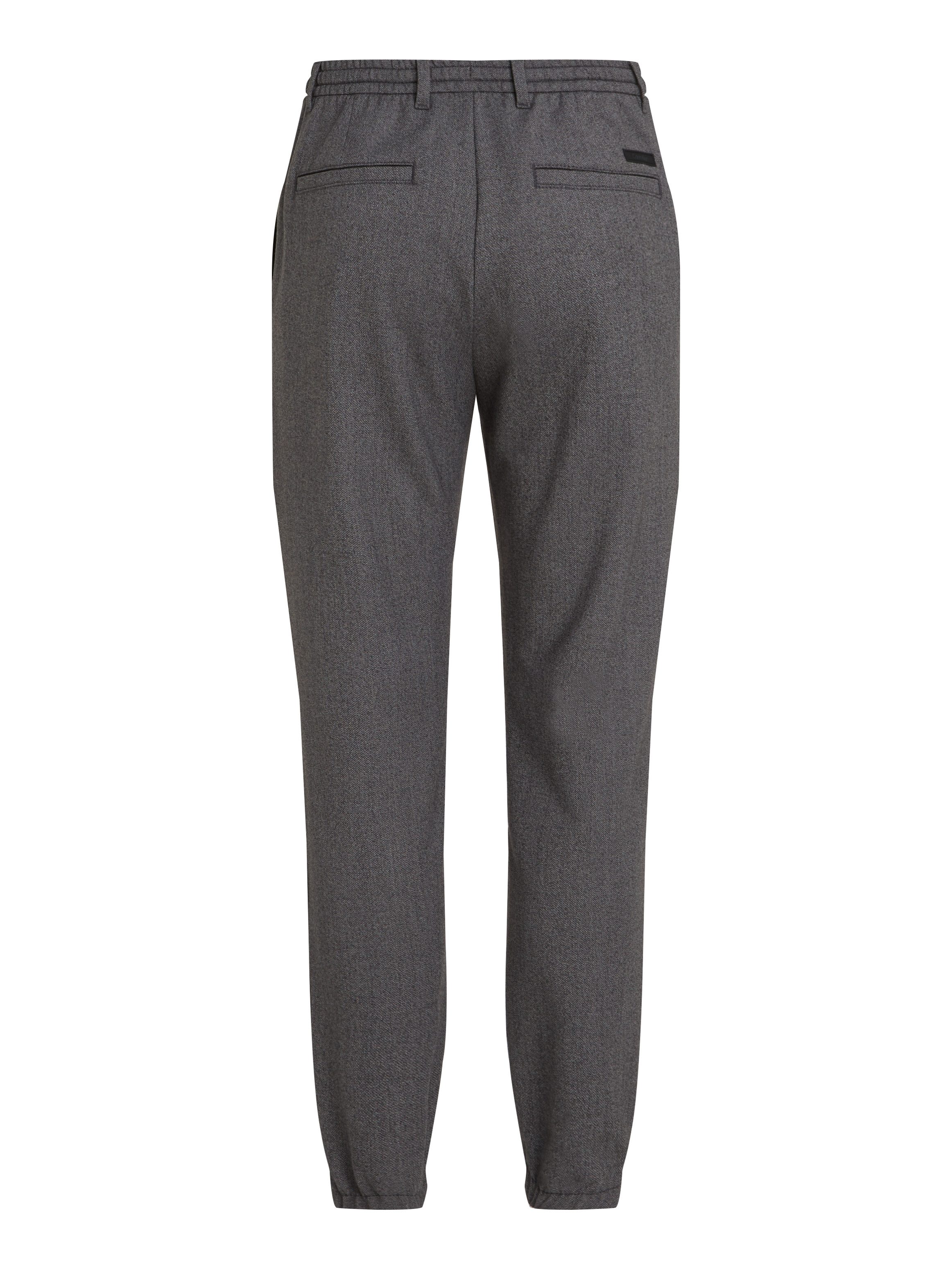 Calvin Klein Relaxbroek WOOL-BLEND-STRETCH S&P JOGGER