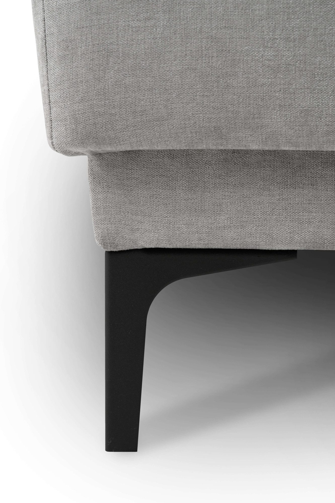 Places of Style Hoekbank Oland, structuur, platweefsel, luxe microvezel, bouclé