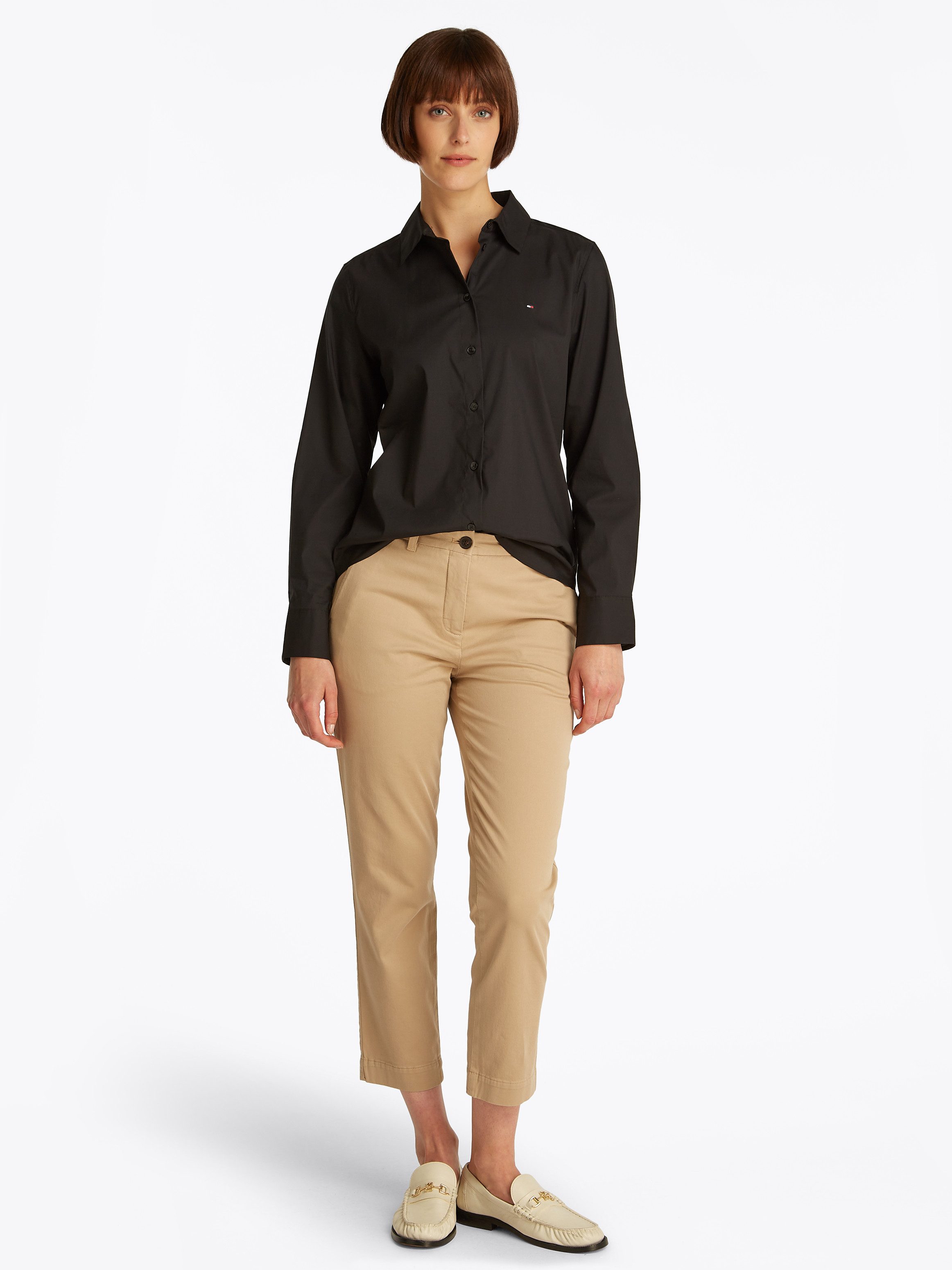 Tommy Hilfiger Overhemdblouse ESS POPLIN REGULAR SHIRT